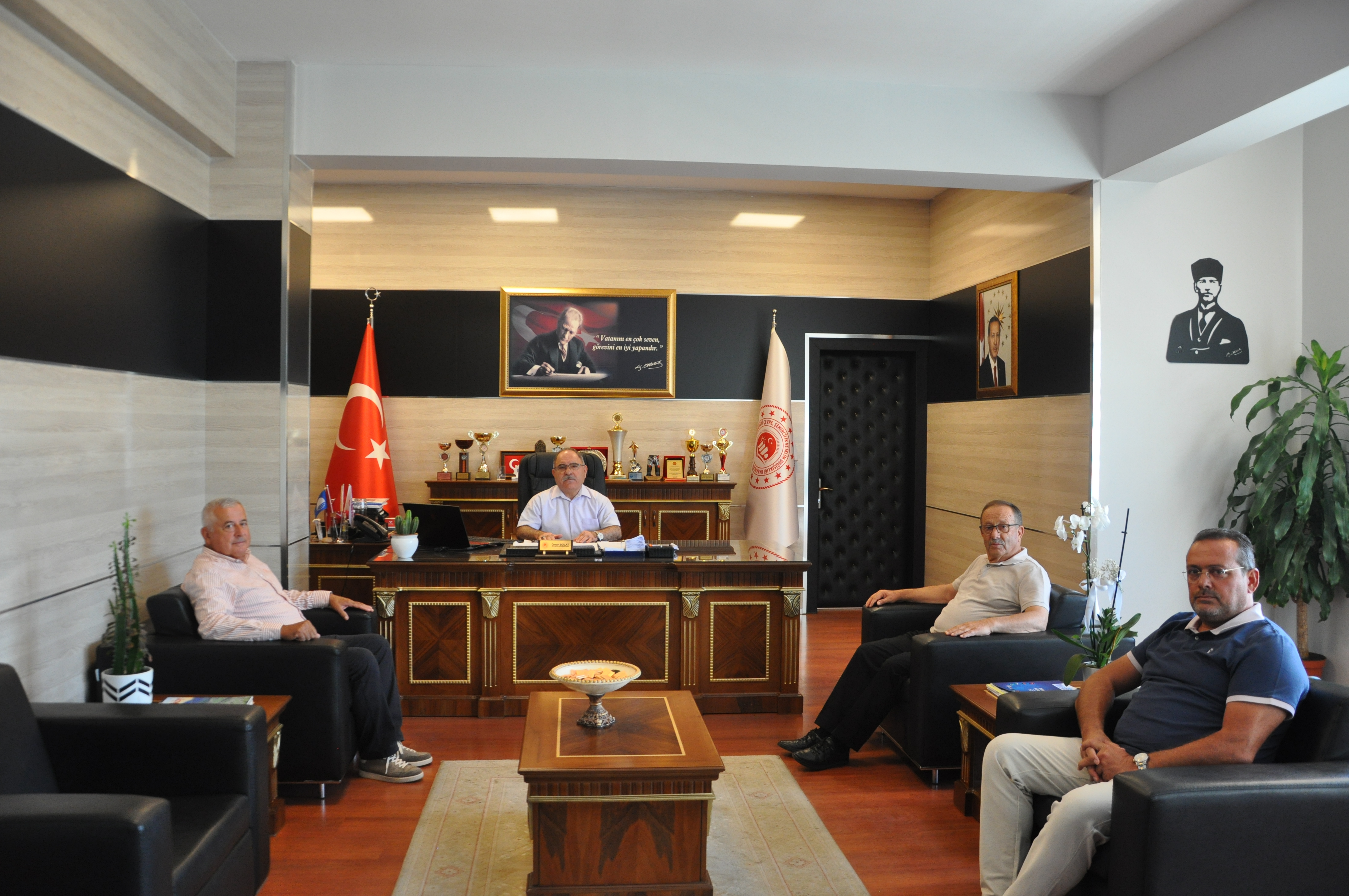 MÜDÜRLÜĞÜMÜZE ZİYARET