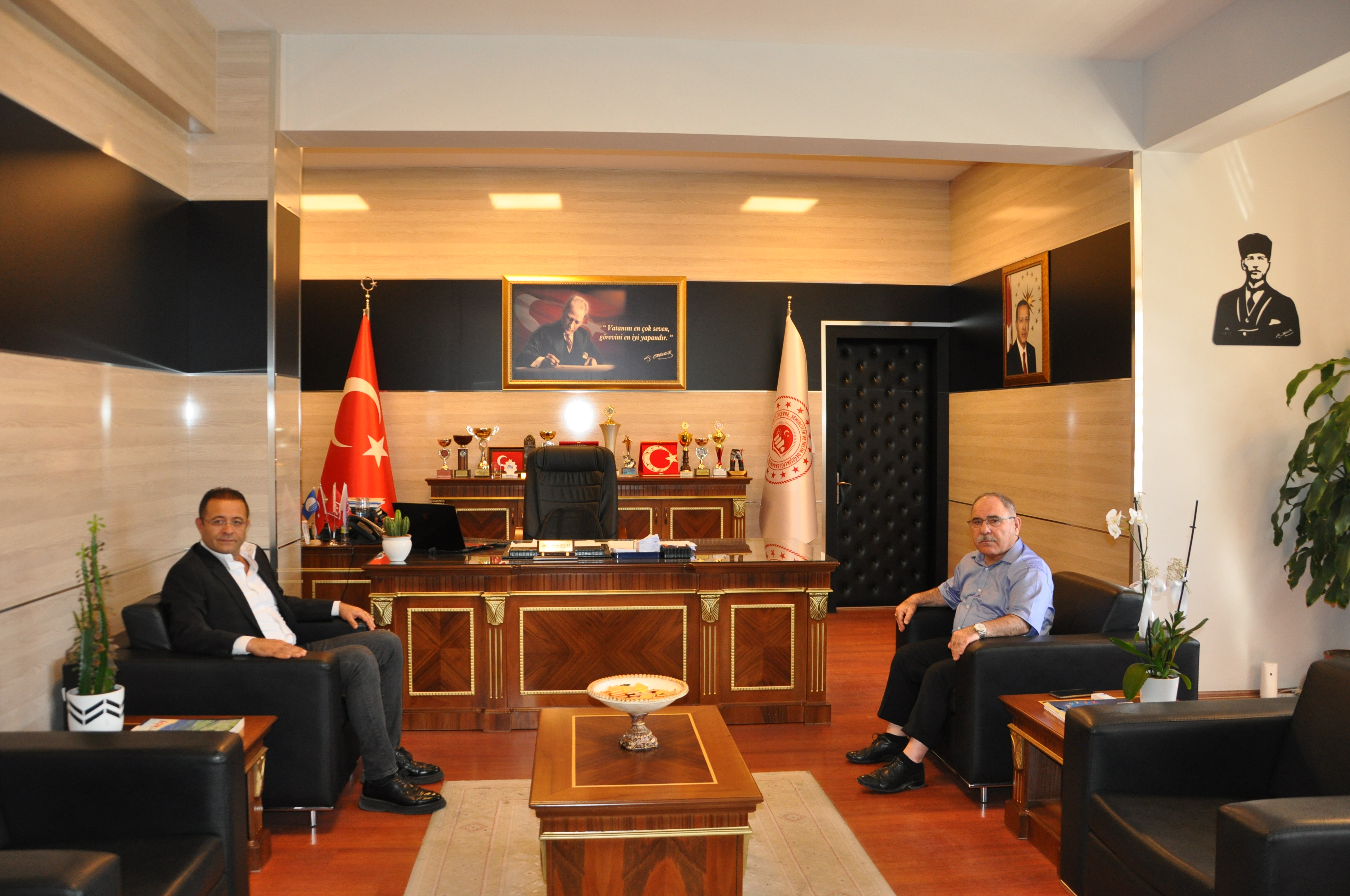 MÜDÜRLÜĞÜMÜZE ZİYARET