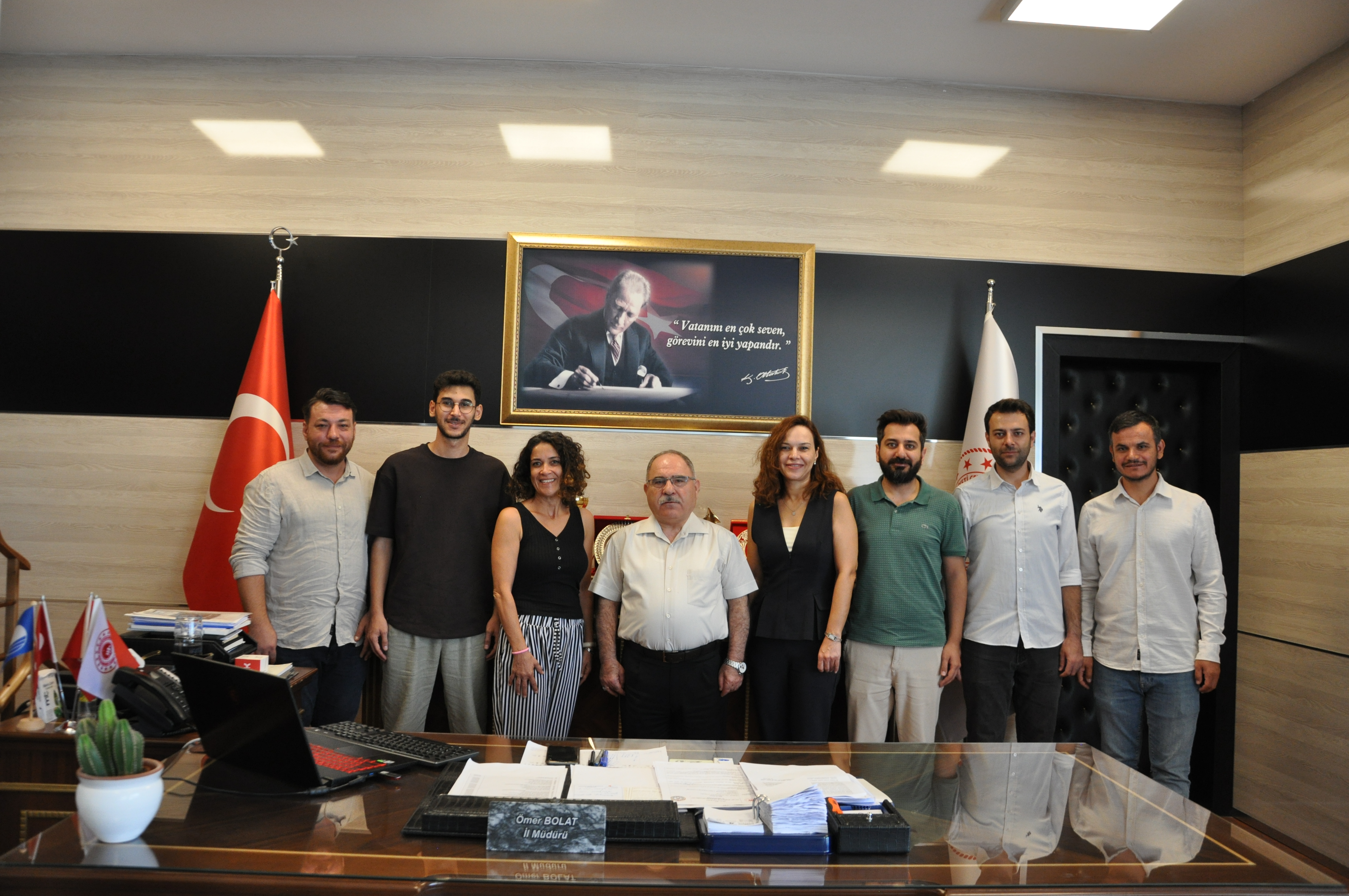 MÜDÜRLÜĞÜMÜZE ZİYARET