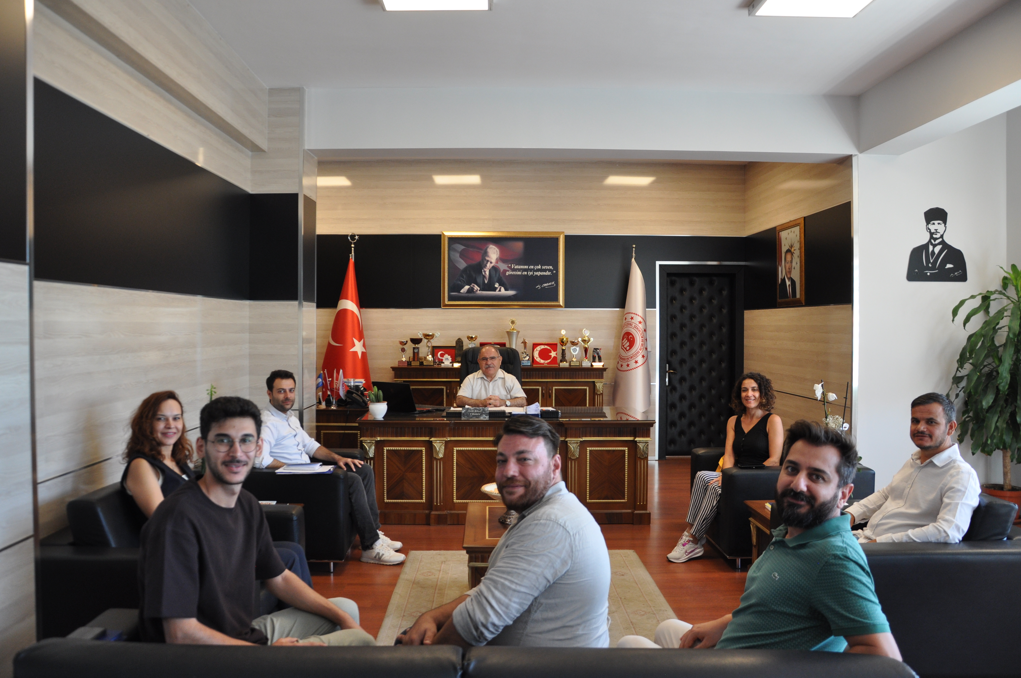 MÜDÜRLÜĞÜMÜZE ZİYARET