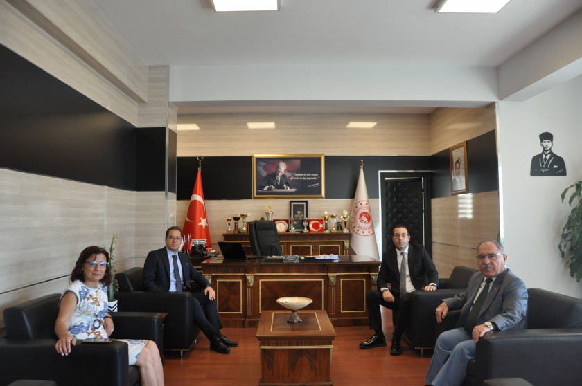 MÜDÜRLÜĞÜMÜZE ZİYARET