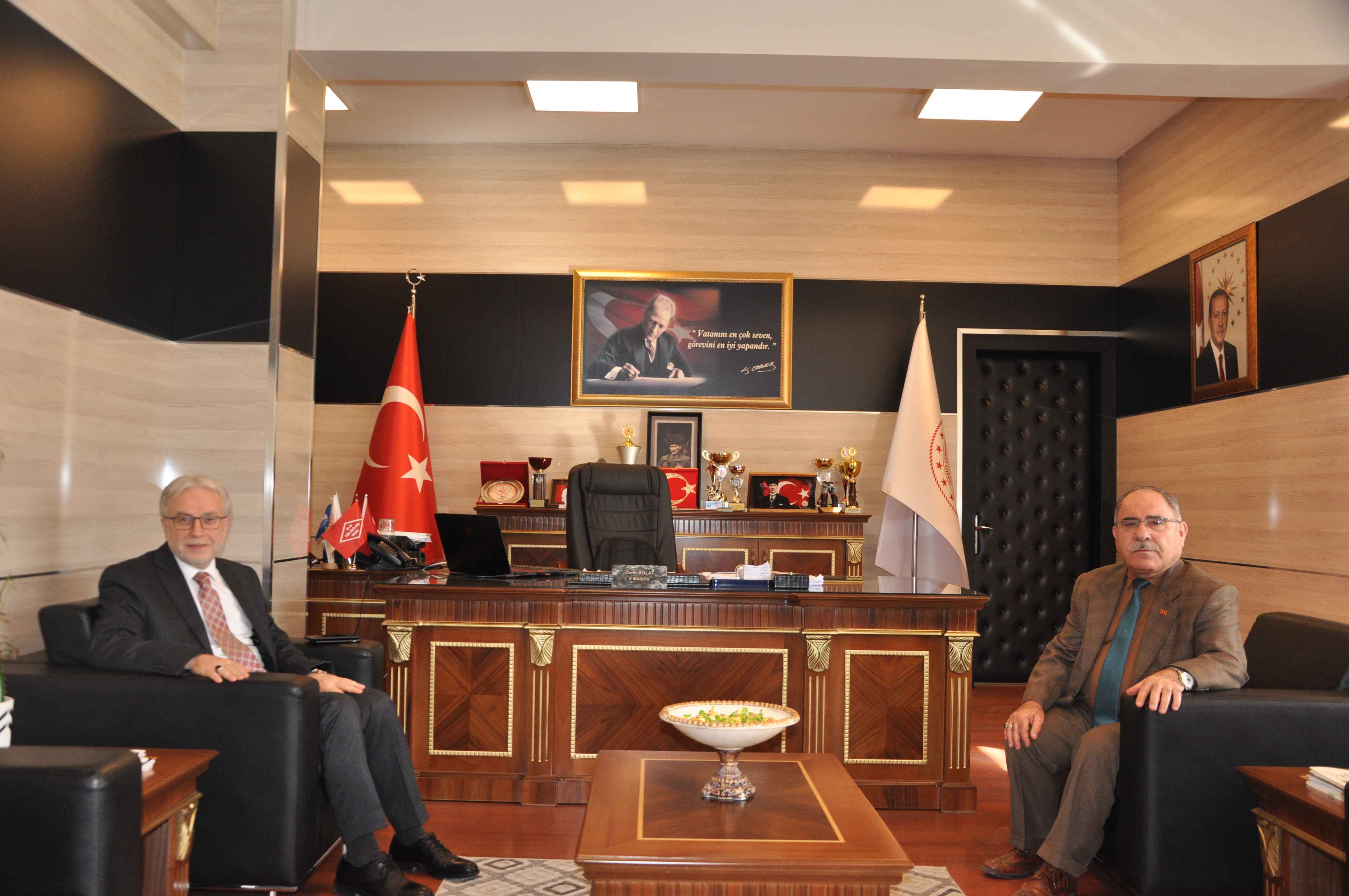 MÜDÜRLÜĞÜMÜZE ZİYARET