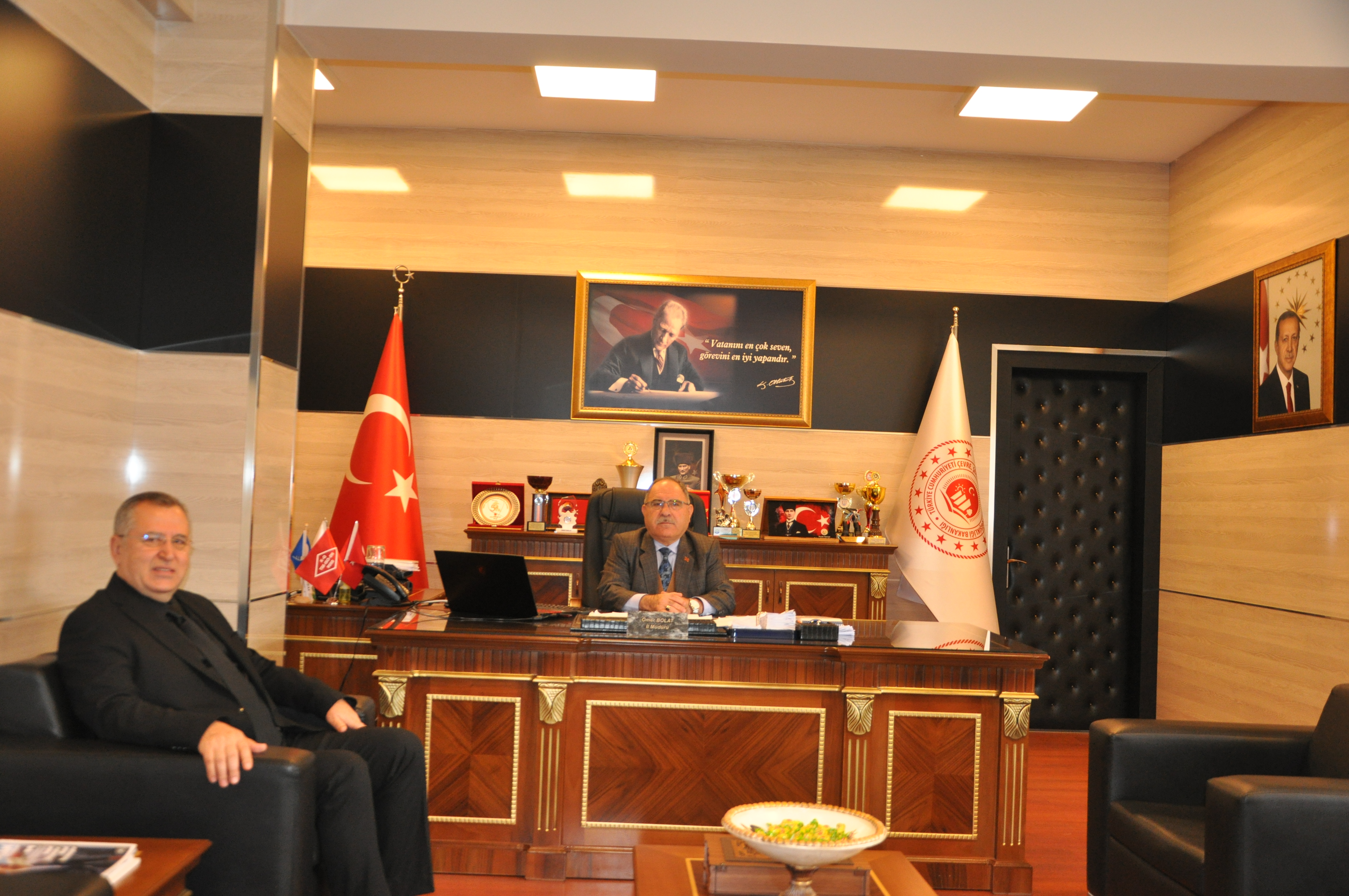 MÜDÜRLÜĞÜMÜZE ZİYARET