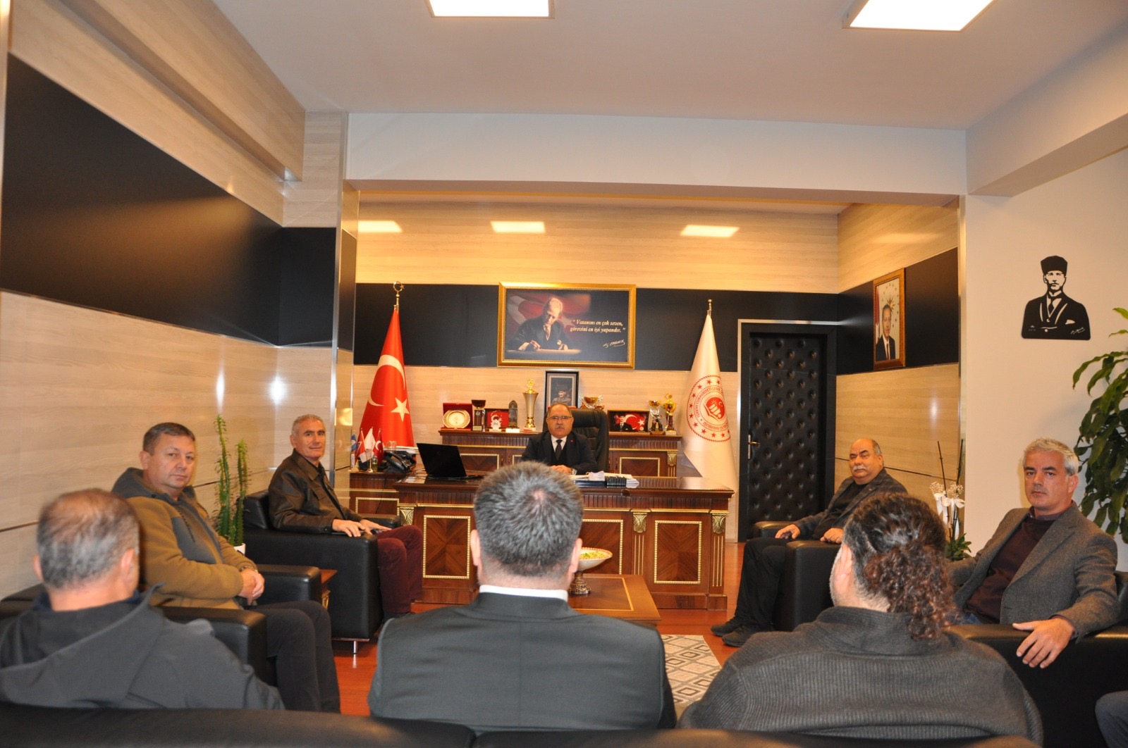 MÜDÜRLÜĞÜMÜZE ZİYARET