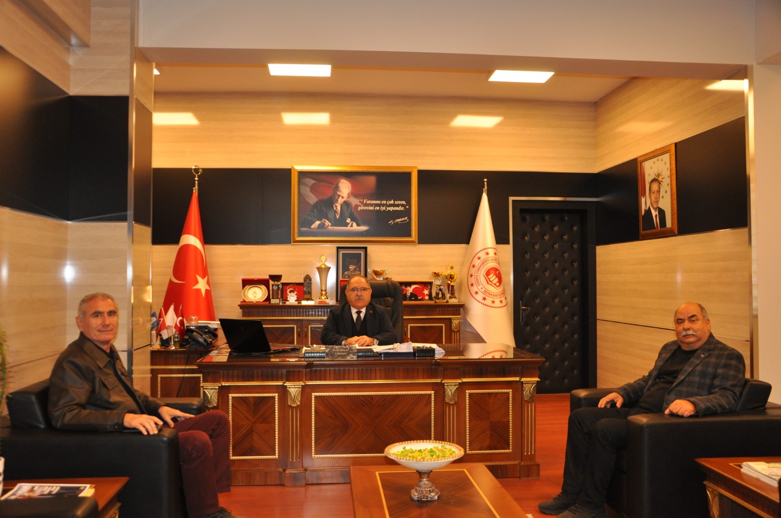 MÜDÜRLÜĞÜMÜZE ZİYARET