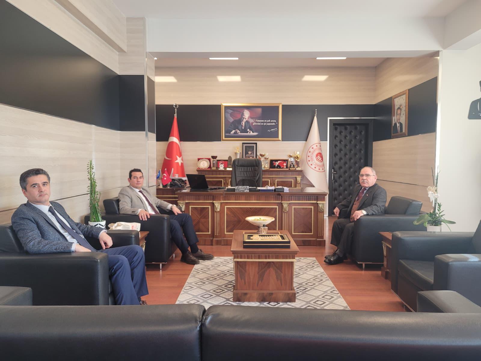 MÜDÜRLÜĞÜMÜZE ZİYARET