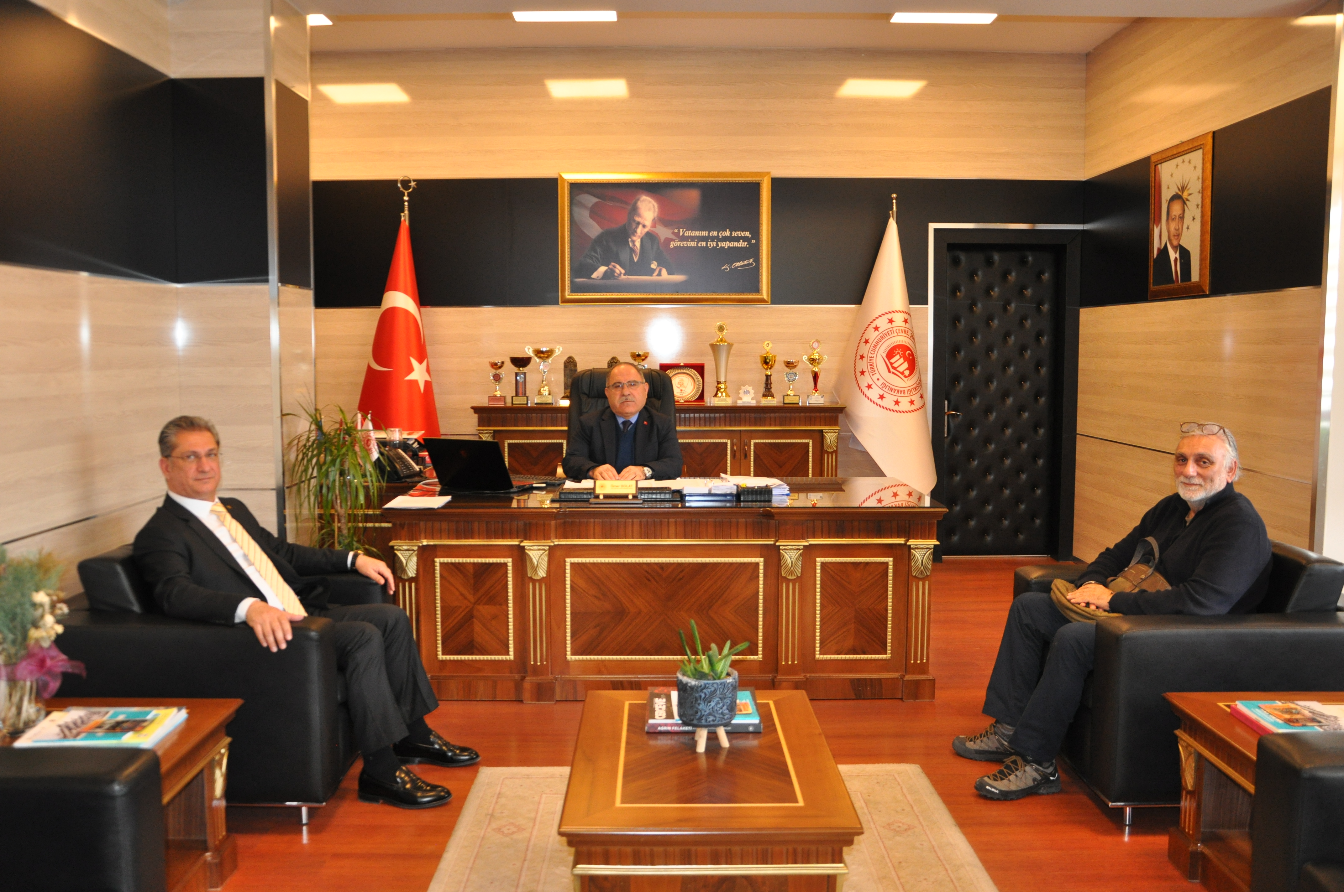 MUĞLA AK PARTİ İL BAŞKANI ZİYARETTE BULUNDU