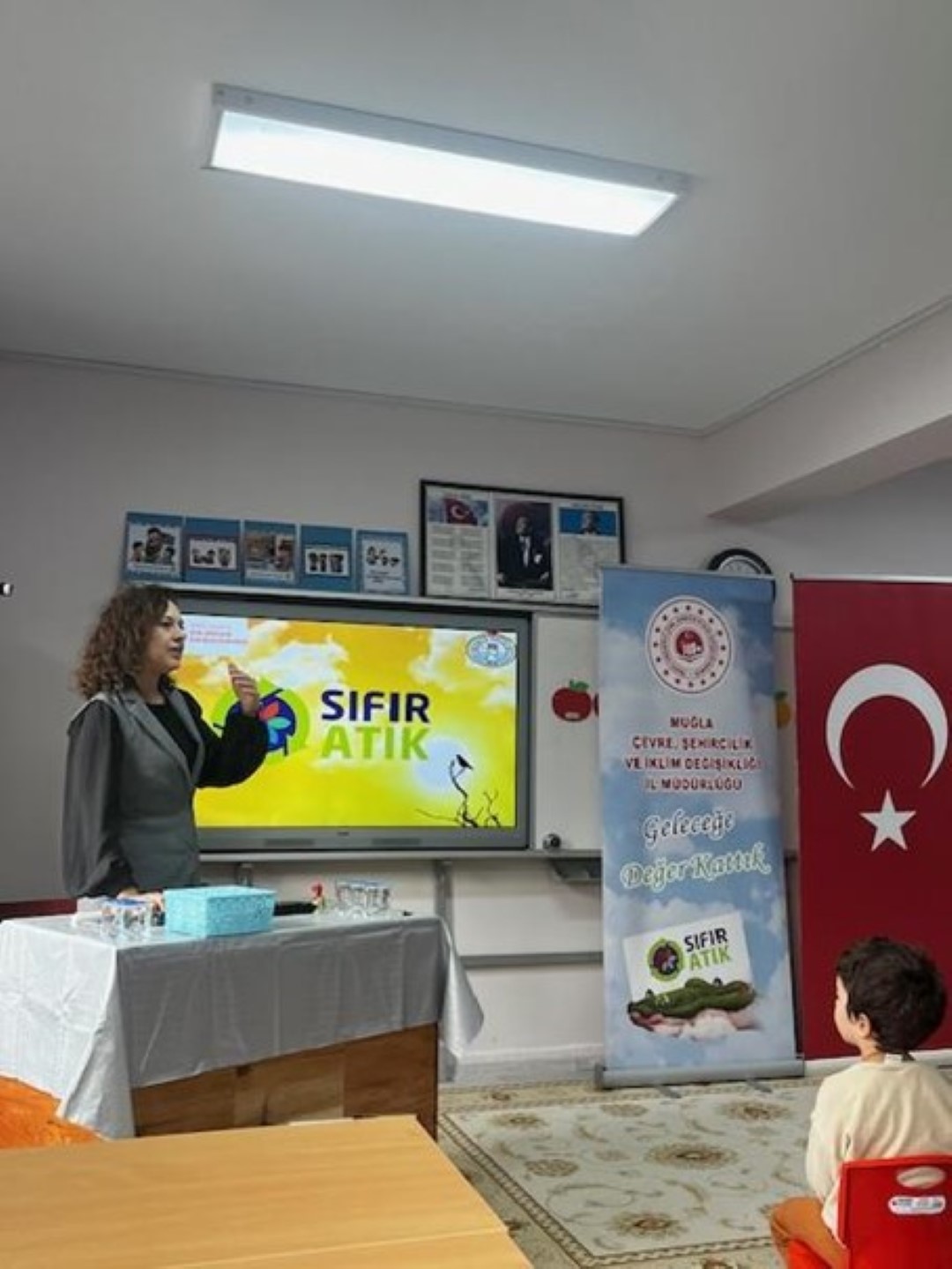 ‘SIFIR ATIK’ PROJESİ KAPSAMINDA İL MÜDÜRÜMÜZÜN KATILIMI İLE EĞİTİM VERİLDİ