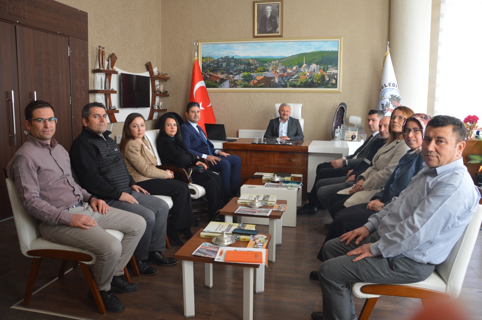 Yatağan ve Kavaklıdere Belediye Başkanlıklarına Ziyaret