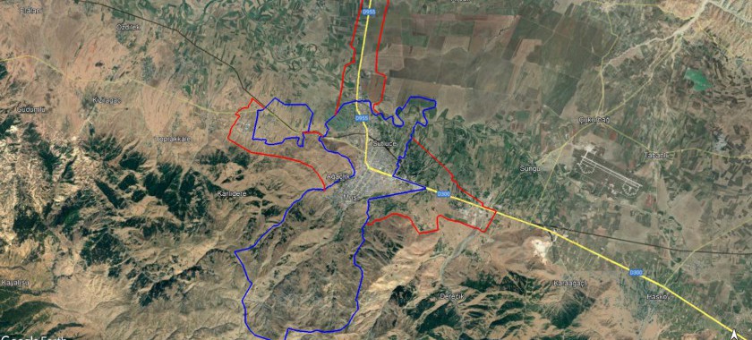 BAKANLIĞIMIZ  MEKANSAL  PLANLAMA GENEL  MÜDÜRLÜĞÜ’NÜN 02.11.2021 TARİH  VE 2110965 SAYILI YAZISINA GÖRE, MUŞ BELEDİYESİNE AİT MÜCAVİR ALAN SINIRI