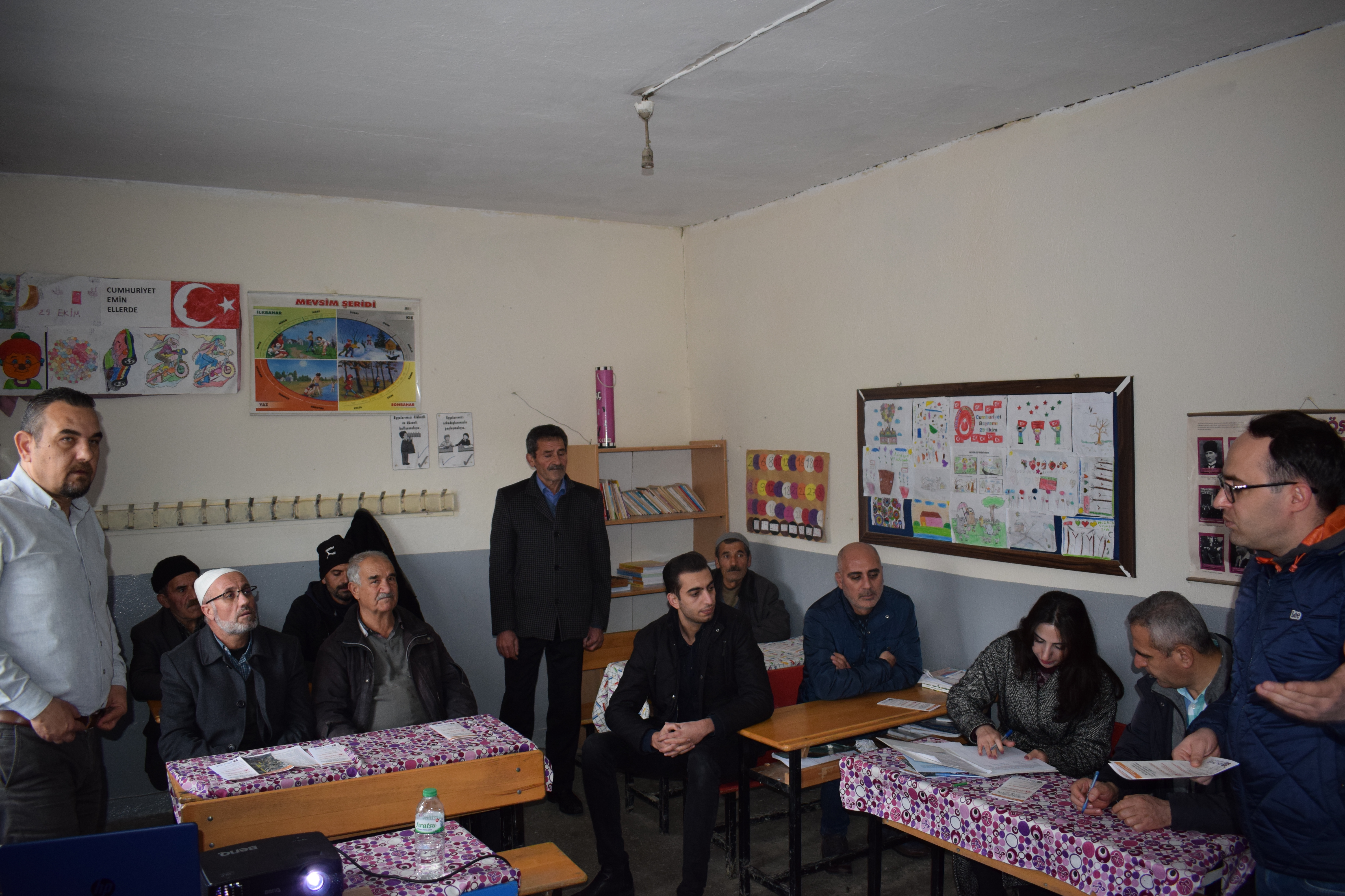 Aktaş Depolamalı Rüzgar Enerji Santrali (7 Türbin 31,5 MWm) projesinin ÇED Süreci (Halkın Bilgilendirilmesi)