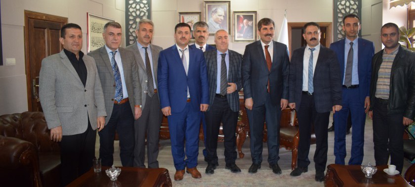 İL MÜDÜRÜMÜZDEN BELEDİYE BAŞKANINA ZİYARET