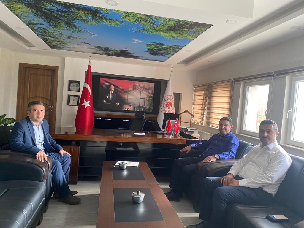 Gençlik Spor İl Müdürü Sn. Mehmet Arif TAŞDEMİR ve AFAD İl Müdürü Sn. Taha Yasin ÇEKİÇ 'ten müdürlüğümüze ziyaret