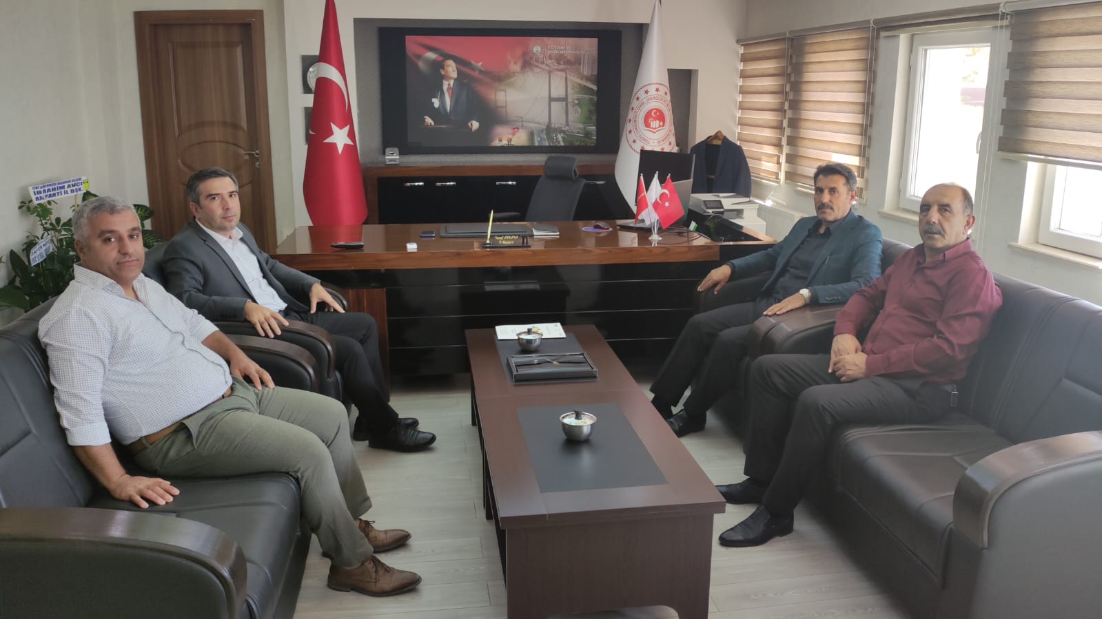 Muş İl Özel İdaresi  Genel Sekreteri  Sn. Şeyhmus YENTÜR`den müdürlüğümüze ziyaret