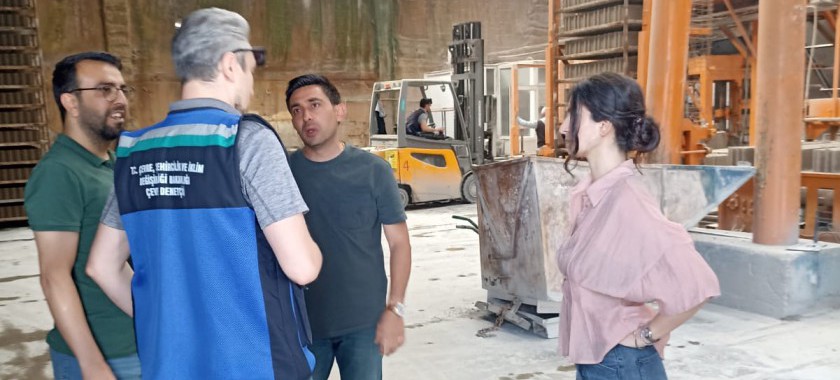 2025 yılı Birleşik Denetim Programı kapsamında İl Müdürlüğümüz teknik personelince işletmede yerinde incelemelerde bulunulmuştur.