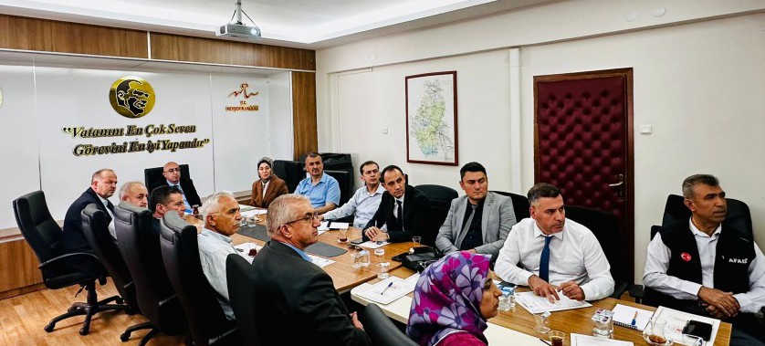 İl Müdürlüğümüzde Vali Yardımcısı; Ramazan YILDIRIM Başkanlığında  Mahalli Çevre Kurulu (MÇK) toplantısı yapılmıştır.