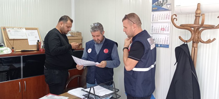 Müdürlüğümüz Yapı Denetimi ve Yapı Malzemeleri birimi personelleri tarafından, PGD kapsamında 2 adet Bims tesisinde denetim yapılmıştır.