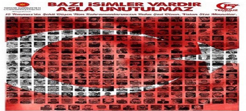 Nevşehir Valiliğinin 15 Temmuz Demokrasi ve Milli Birlik Günü etkinlikleri programı