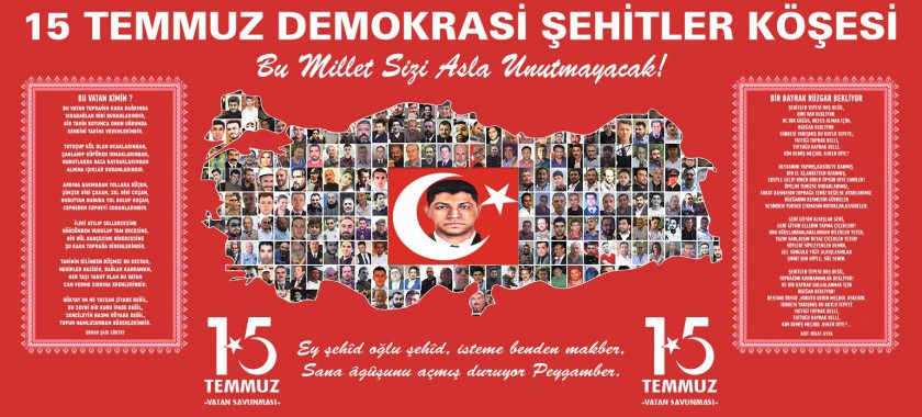 Nevşehir Valiliğinin 15 Temmuz Demokrasi ve Milli Birlik Günü etkinlikleri programı