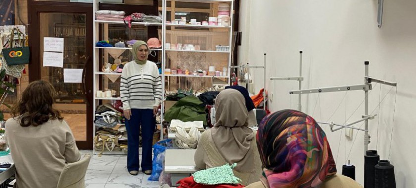 Ss. Osina Kadın Girişimi ve Üretim İşletme Kooperatifine İl Müdürlüğümüz personelleri tarafından