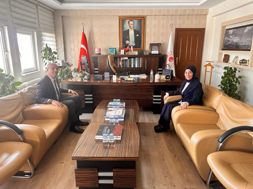 İklim Değişikliği Başkan Yardımcısı Mehrali ECER İl Müdürümüzü ziyaret etmiştir.