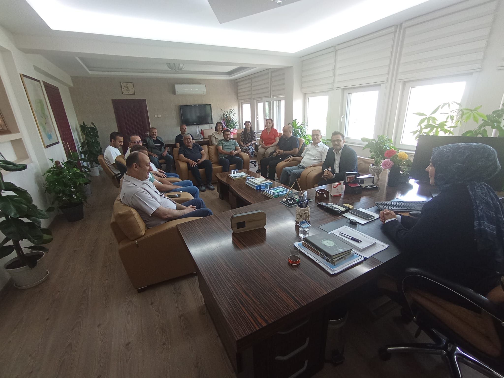 İl Müdürlüğümüz Personellerince Beton numunesi örneği alınmıştır.