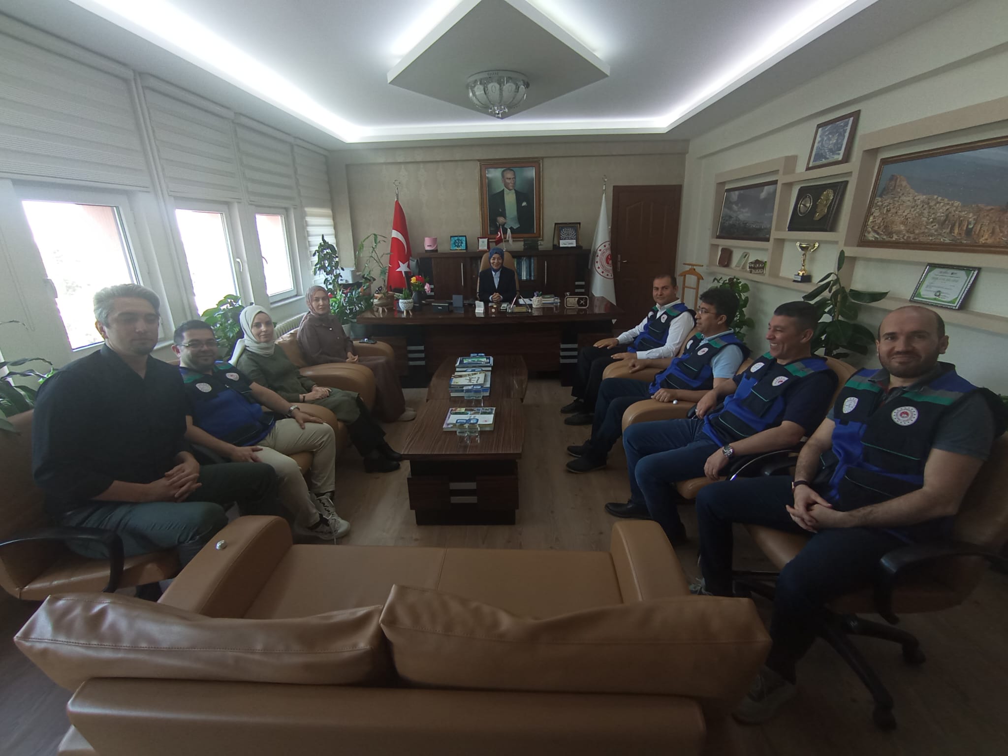 İl Müdürlüğümüz Personellerince Beton numunesi örneği alınmıştır.
