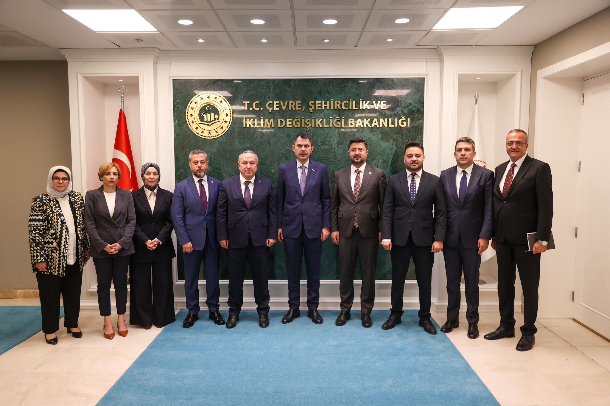 İl Müdürlüğümüz tarafından oluşturulan projelerimiz Bakanımız Sayın Murat KURUM’a sunulmuştur.