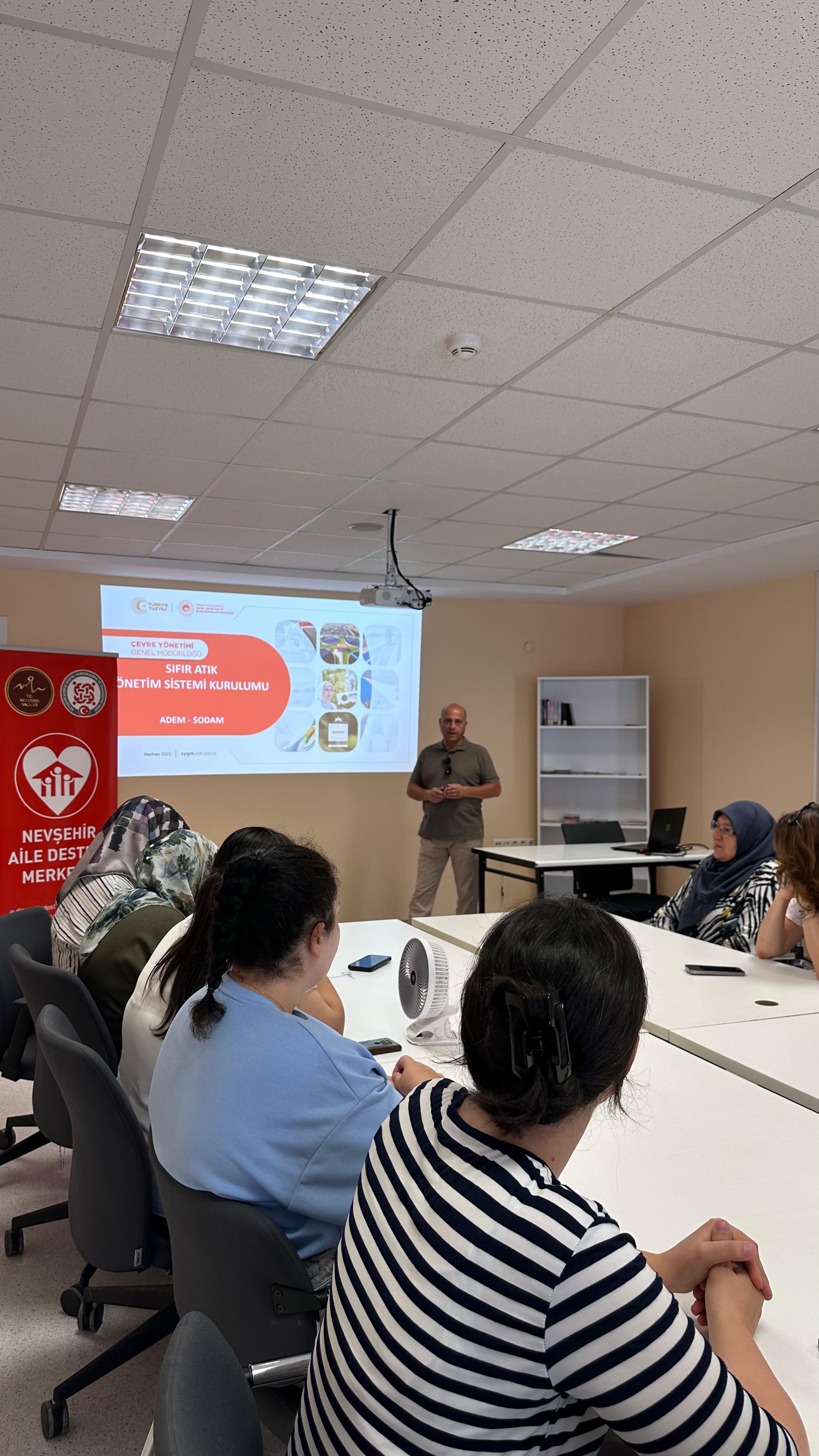 İl Müdürlüğümüz ekiplerince Aile Destek Merkezlerinde (ADEM) 