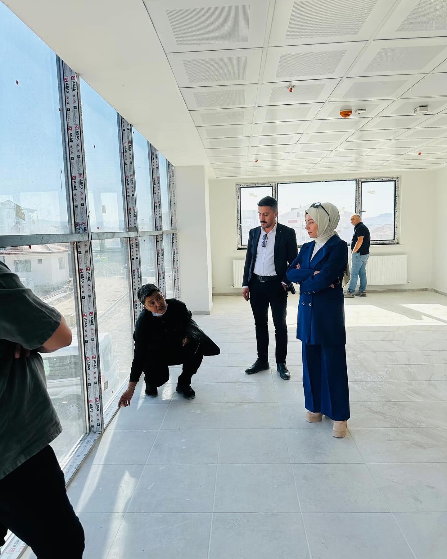 İl Müdürümüz 100 Yataklı Huzurevi İnşaatında İncelemelerde bulunmuştur.