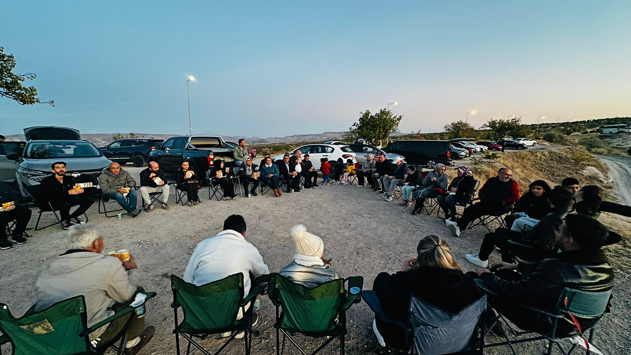 İl Müdürümüz Sn.Yasemin DEMİRÖRS Hanımefendi ve İl Müdürlüğümüz Personelleri, Nevşehir Kızılçukur gün batımı etkinliğine katılım sağlamıştır.