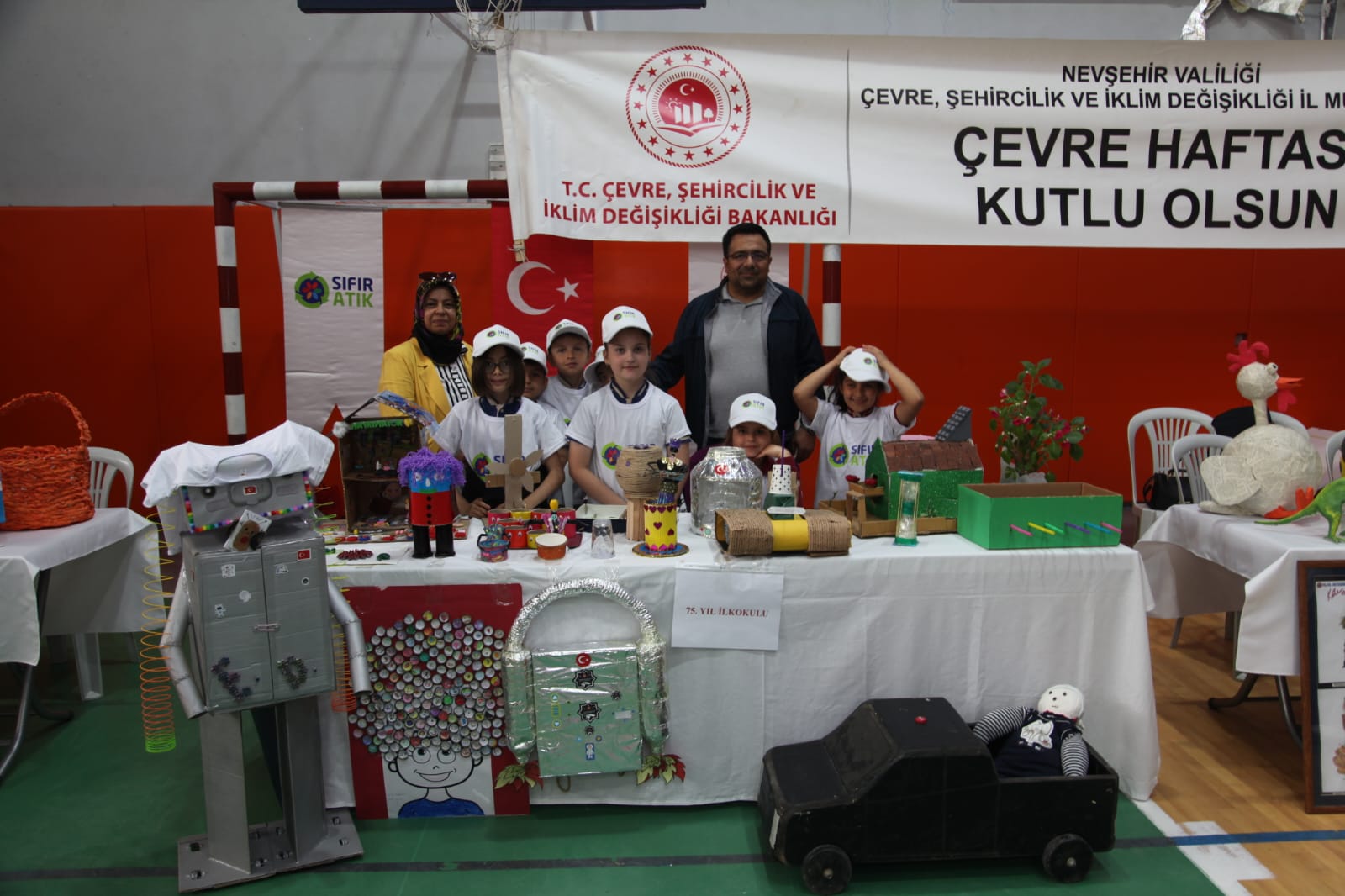 Nevşehir Çevre Şehircilik ve İklim Değişikliği Müdürlüğümüzce 5 Haziran Dünya Çevre Günü dolayısıyla Gazi Ortaokulunda etkinlik düzenlenmiştir.