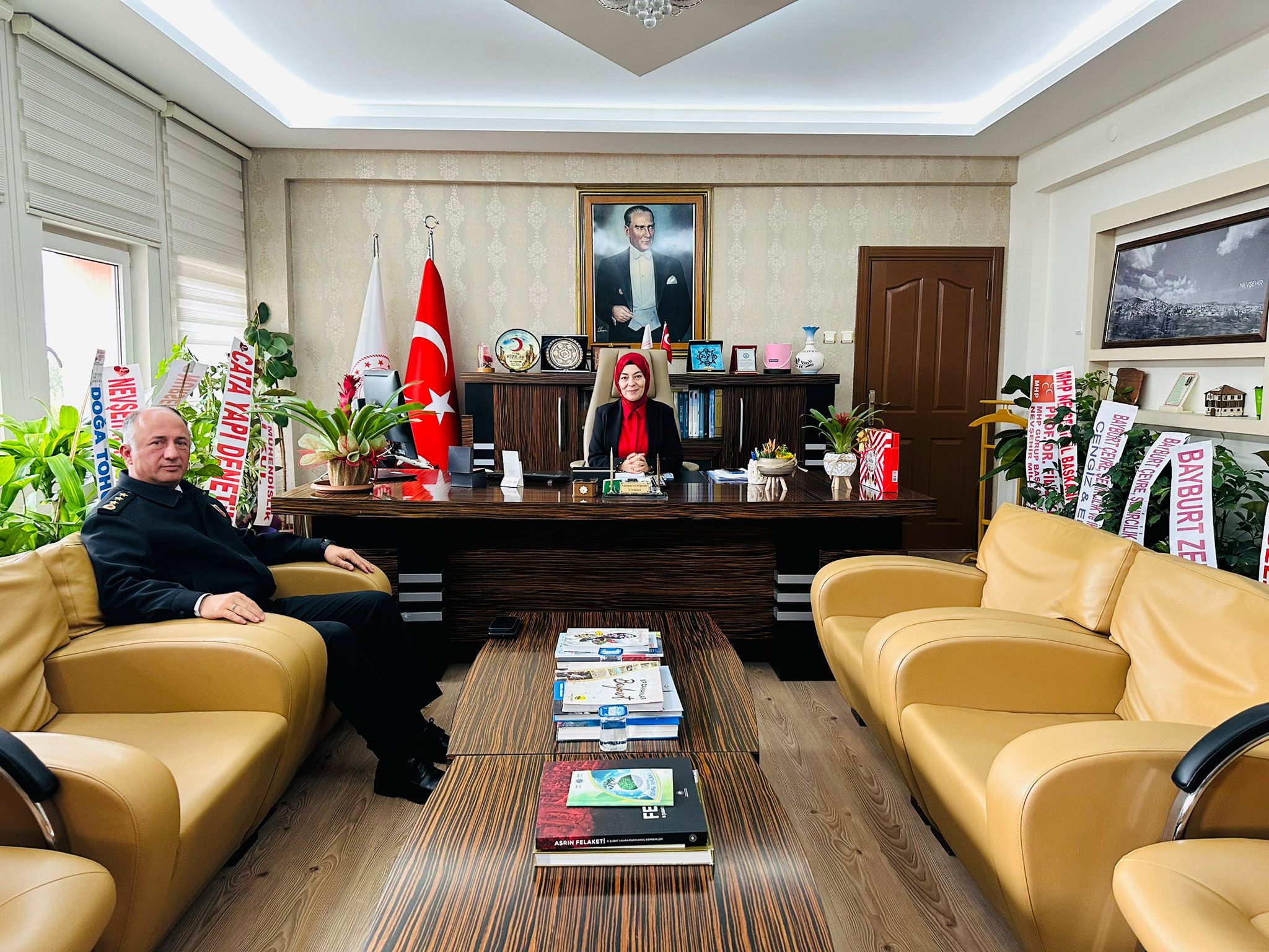 Nevşehir İl Jandarma Komutanımızın İl Müdürümüzü Ziyareti