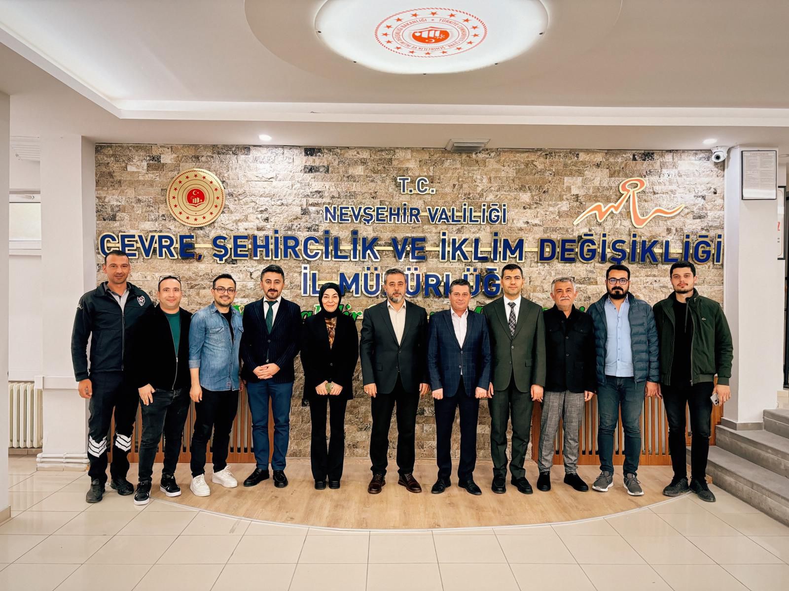 Nevşehir Milletvekili Sn. Süleyman ÖZGÜN İl Müdürlüğümüze ziyarette bulunmuştur.