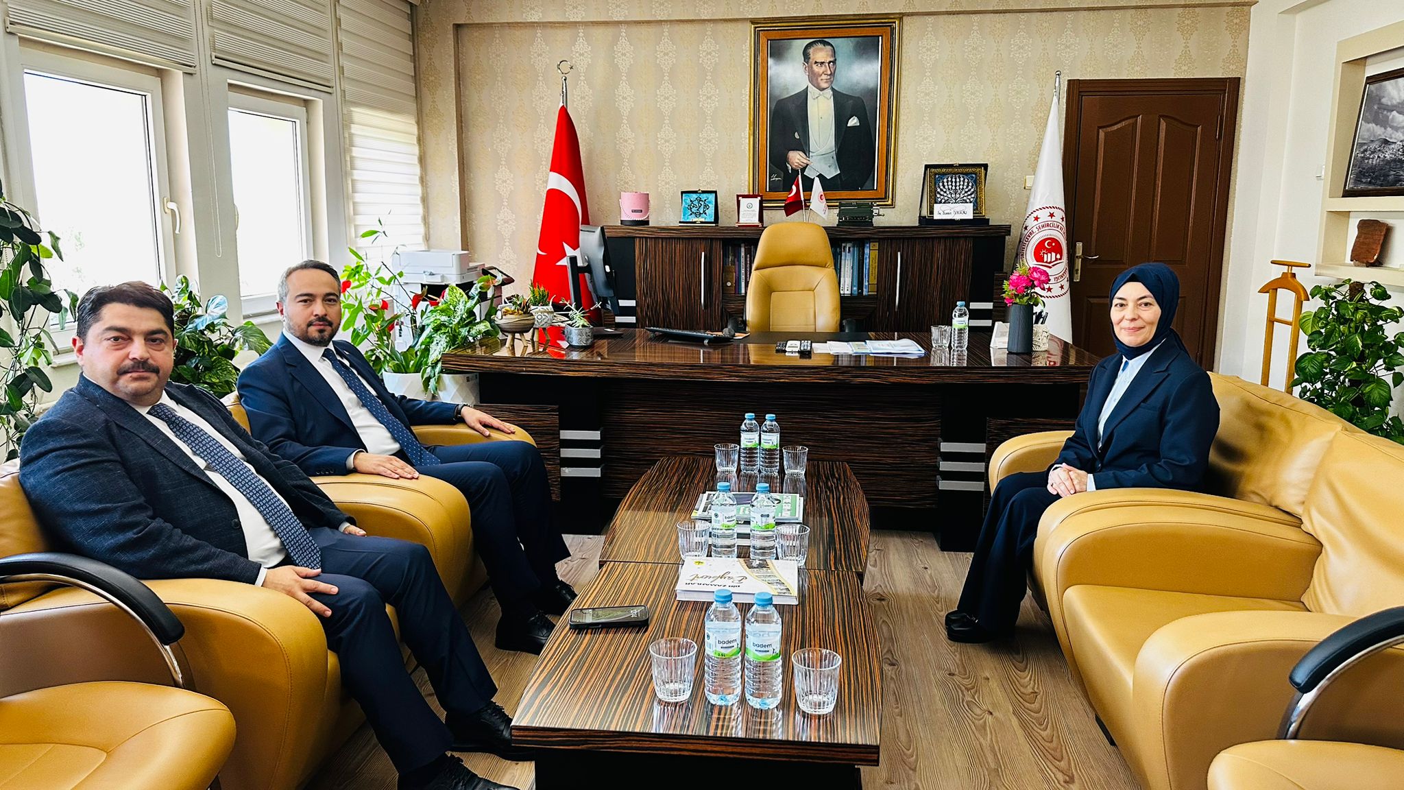 Sn.Bakan Yardımcımızın ve Personel Genel Müdürümüzün Müdürlümüzü Ziyareti