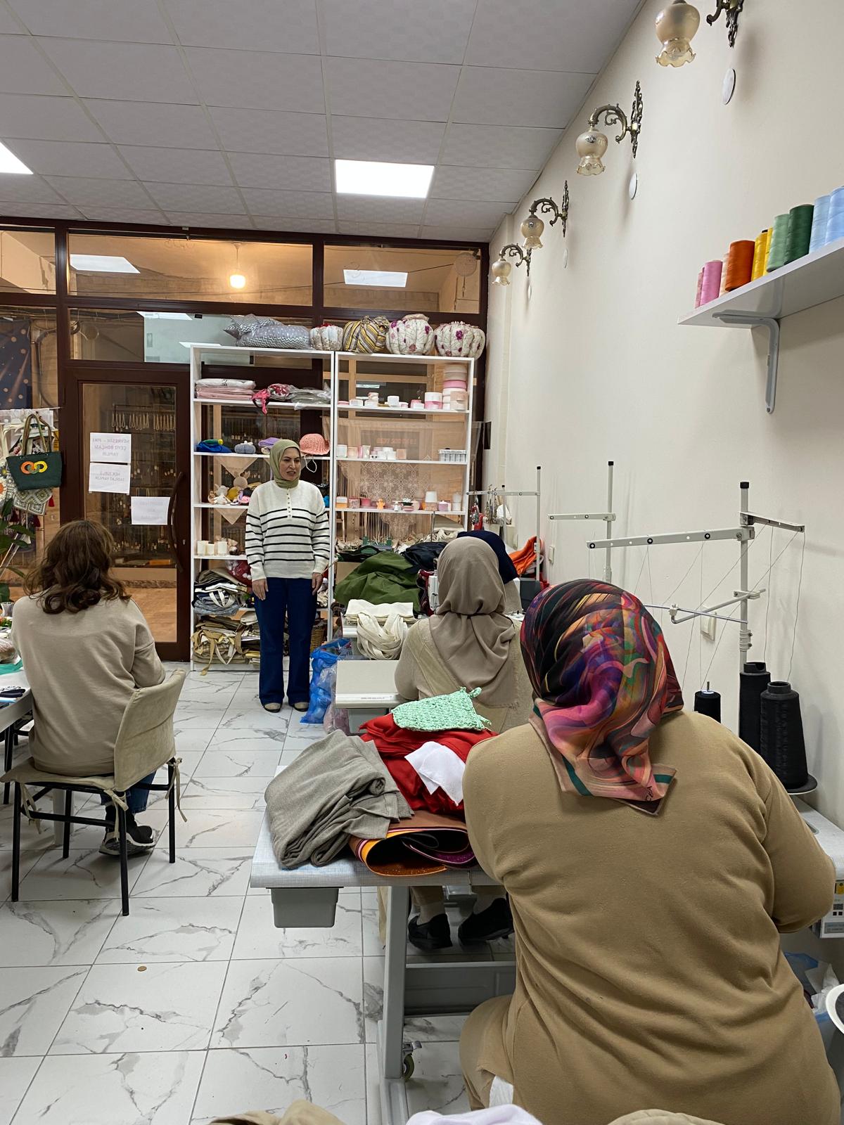 Ss. Osina Kadın Girişimi ve Üretim İşletme Kooperatifine İl Müdürlüğümüz personelleri tarafından