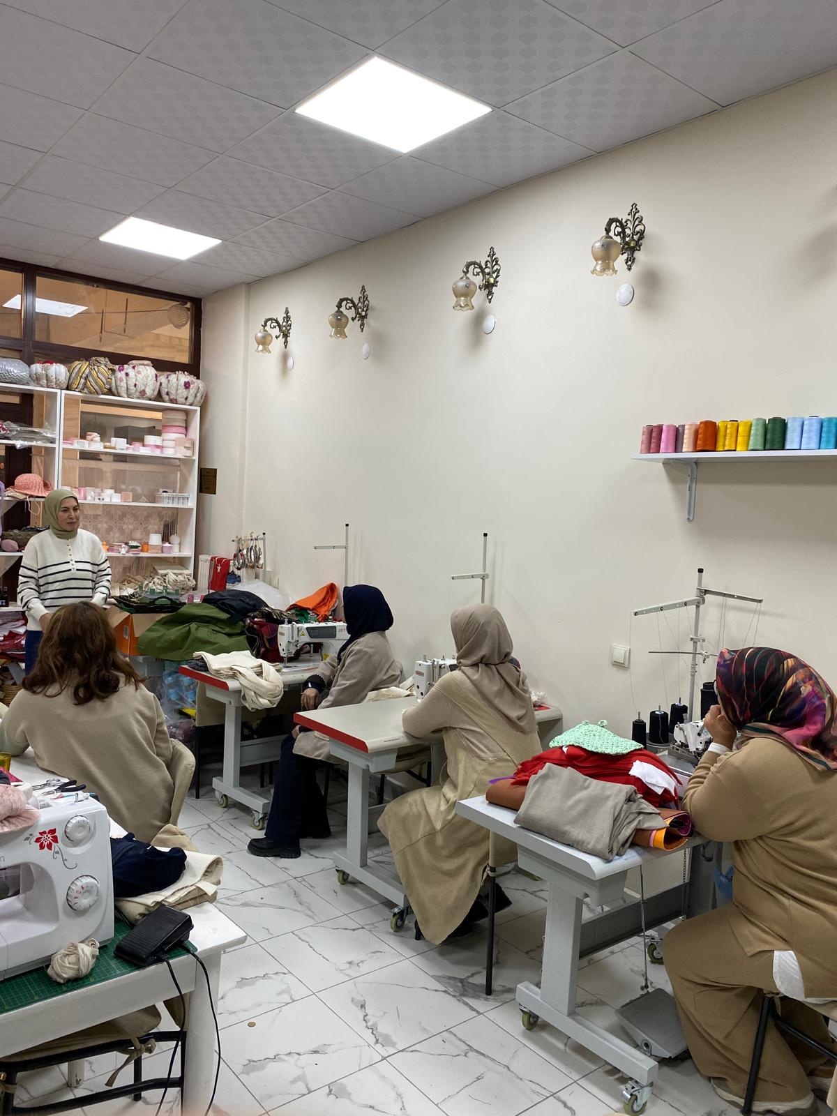 Ss. Osina Kadın Girişimi ve Üretim İşletme Kooperatifine İl Müdürlüğümüz personelleri tarafından