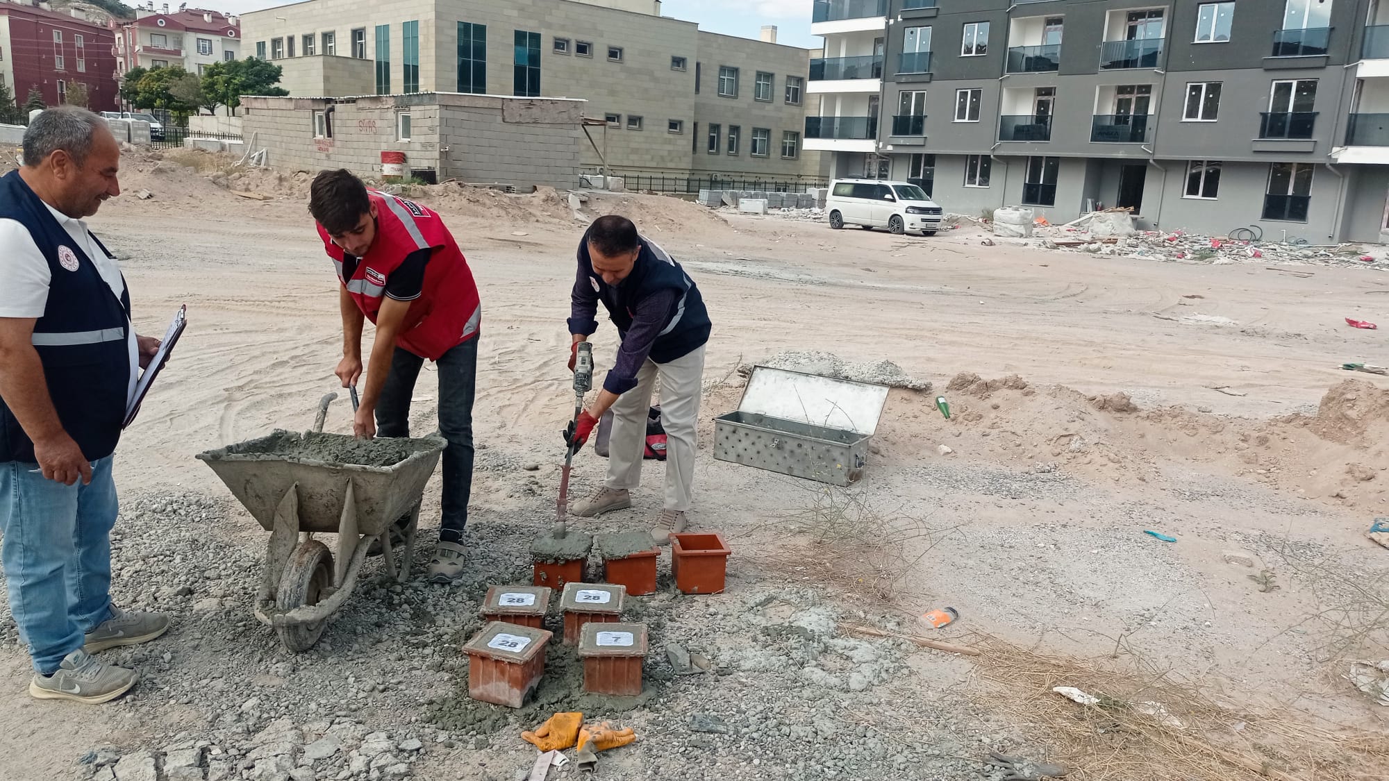 Yapı Denetim Şubemiz Denetim Gerceklestirdi.