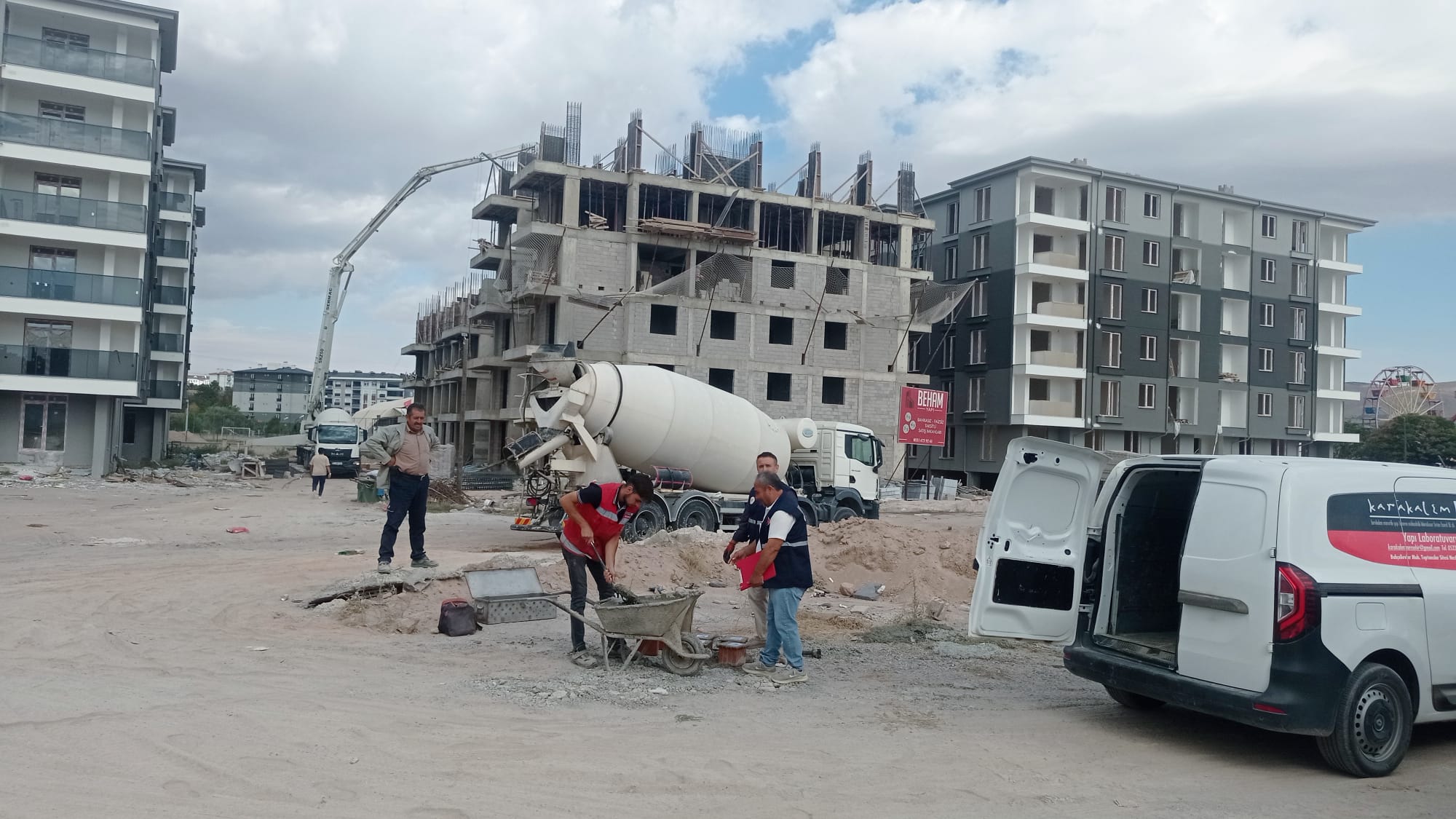 Yapı Denetim Şubemiz Denetim Gerceklestirdi.