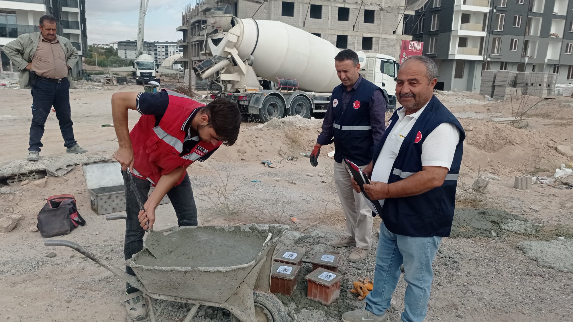 Yapı Denetim Şubemiz Denetim Gerceklestirdi.