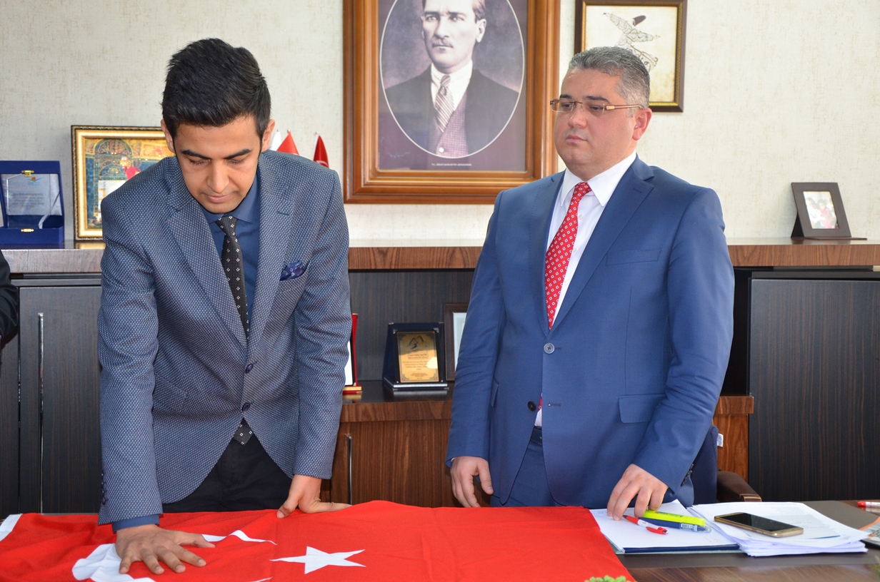 İl Müdürlüğümüz Harita Mühendisi Eray ÖRTLEK'in Yemin Töreni