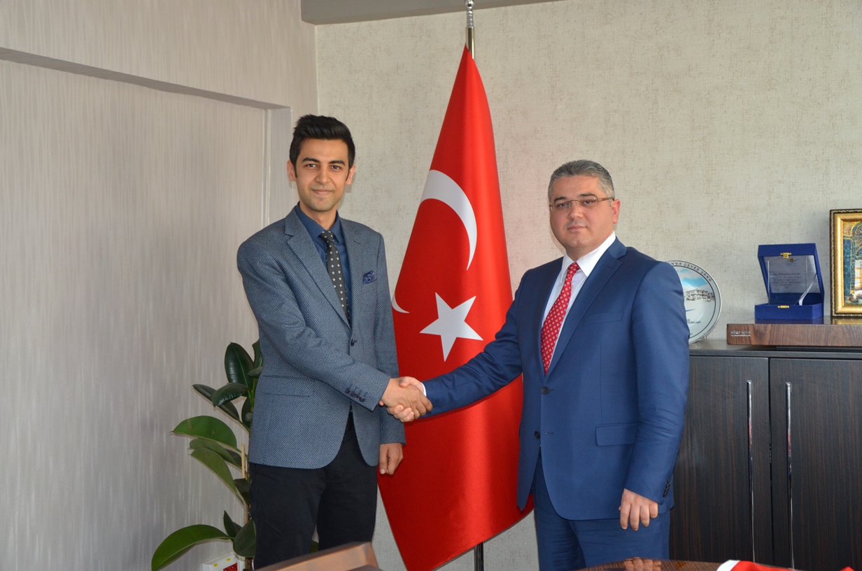 İl Müdürlüğümüz Harita Mühendisi Eray ÖRTLEK'in Yemin Töreni