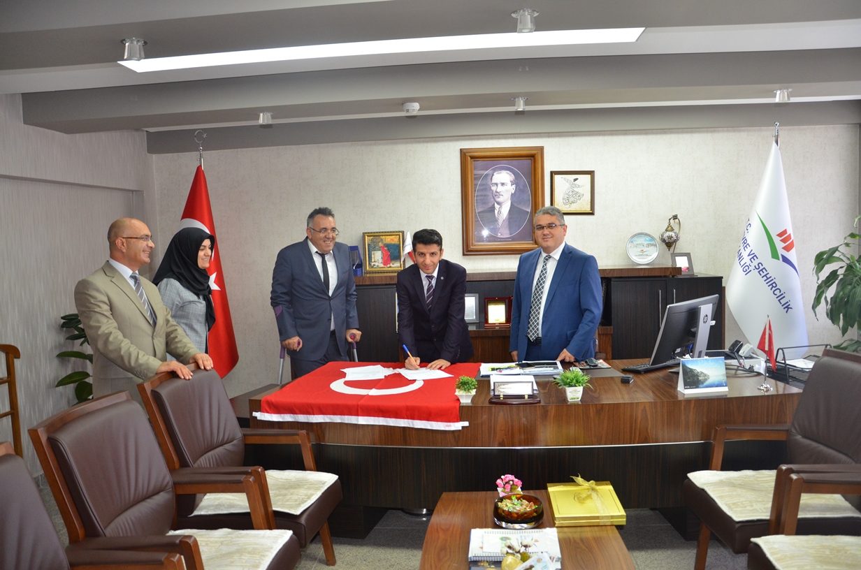 İl Müdürlüğümüz Memur Özkan ERDEN'in Yemin Töreni