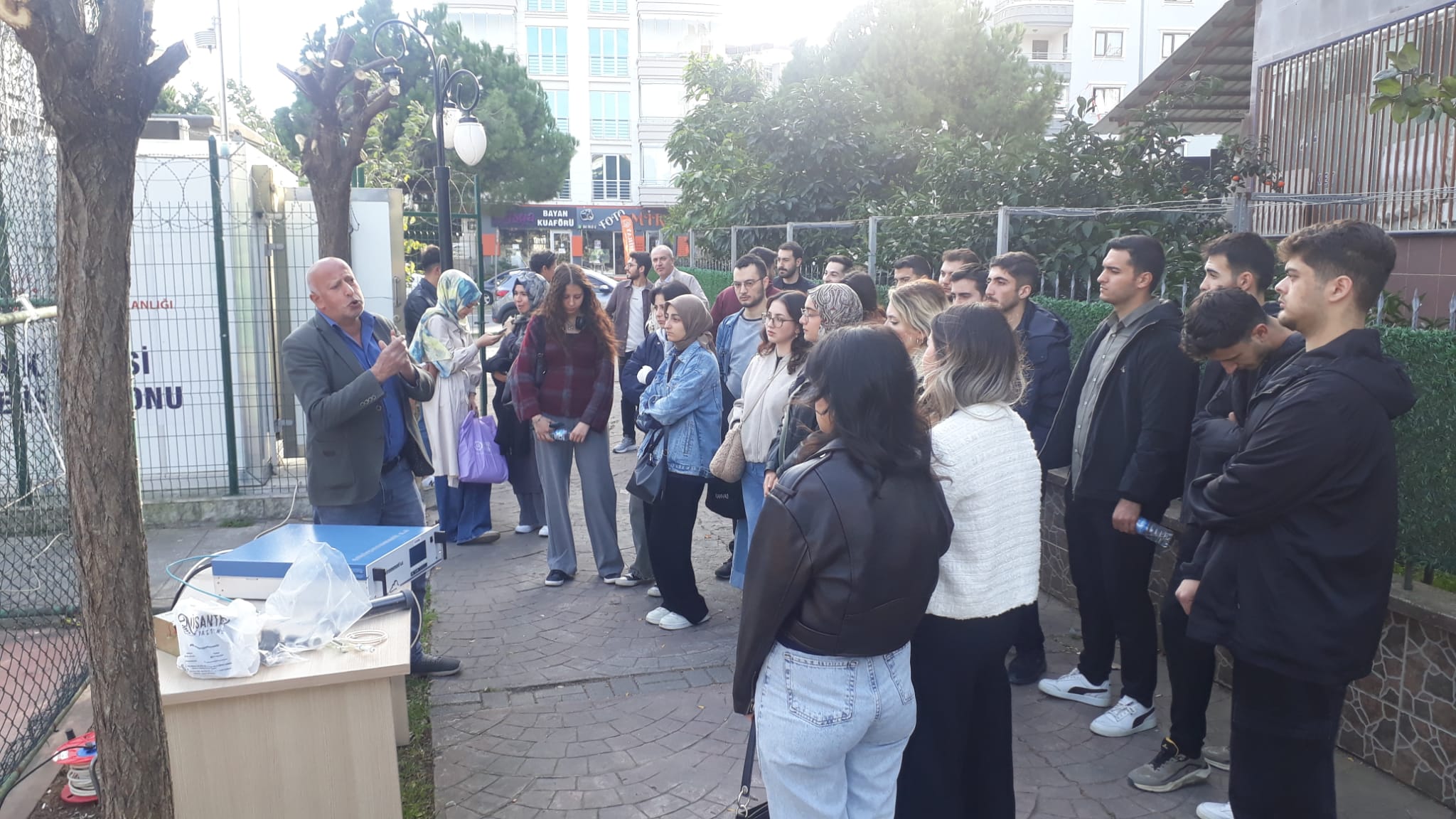 SAMSUN ÜNİVERSİTESİ İKLİM BİLİMİ VE METEOROLOJİ MÜHENDİSLİĞİ BÖLÜMÜ ZİYARETİ