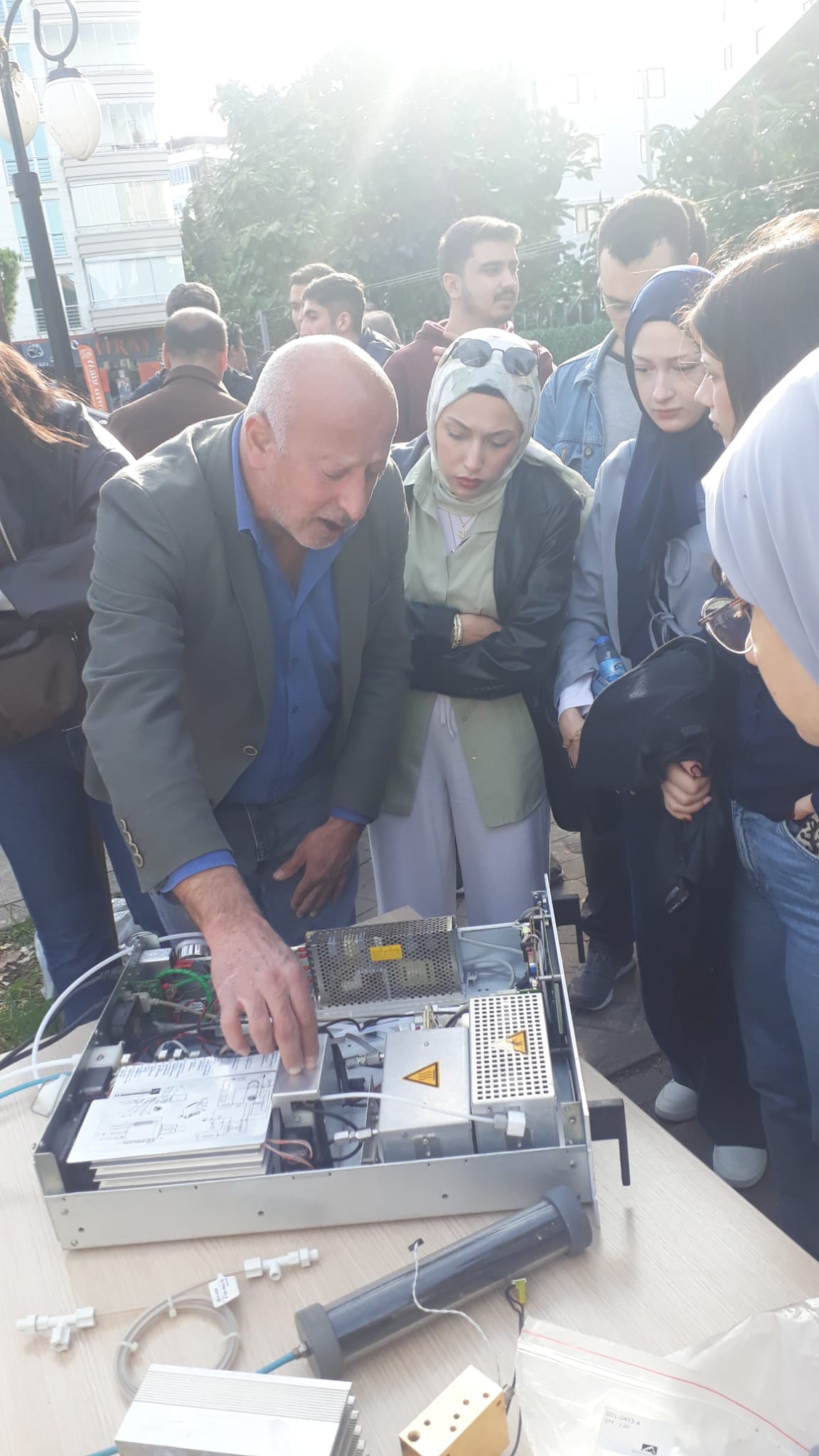 SAMSUN ÜNİVERSİTESİ İKLİM BİLİMİ VE METEOROLOJİ MÜHENDİSLİĞİ BÖLÜMÜ ZİYARETİ