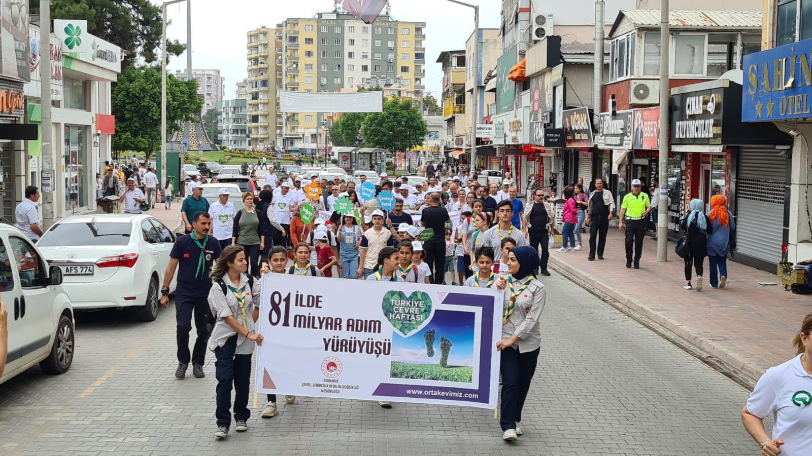 1-7 Haziran Türkiye Çevre Haftası etkinlikleri kapsamında düzenlenen programlar bugün Çevre Müfettişliği ve 81 İlde 81 Milyar Adım yürüyüşü ile devam etti.