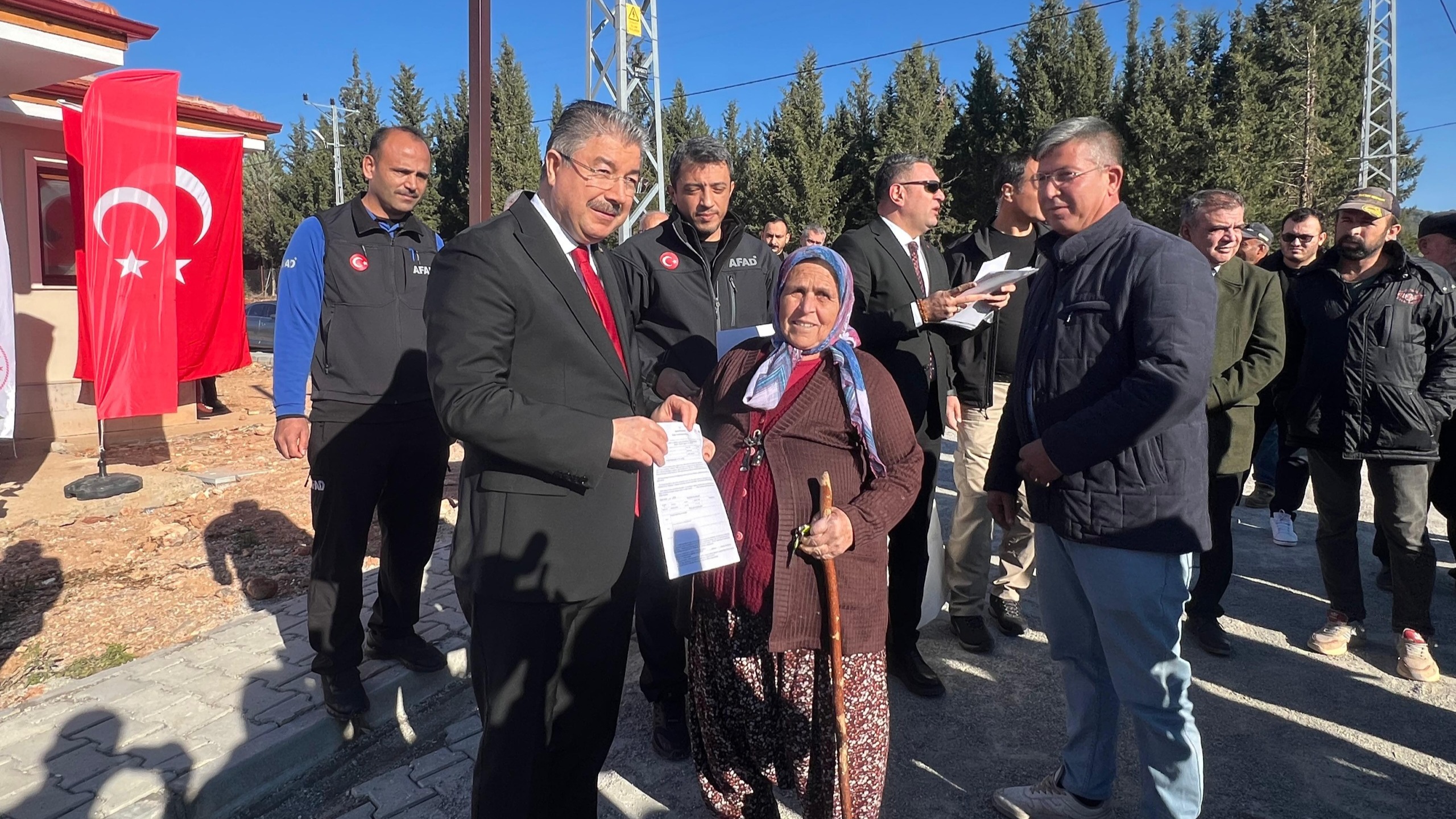 20 adet Betonarme Köy Konutu Anahtar Teslim Töreni (Düziçi- Bayındırlı Köyü)