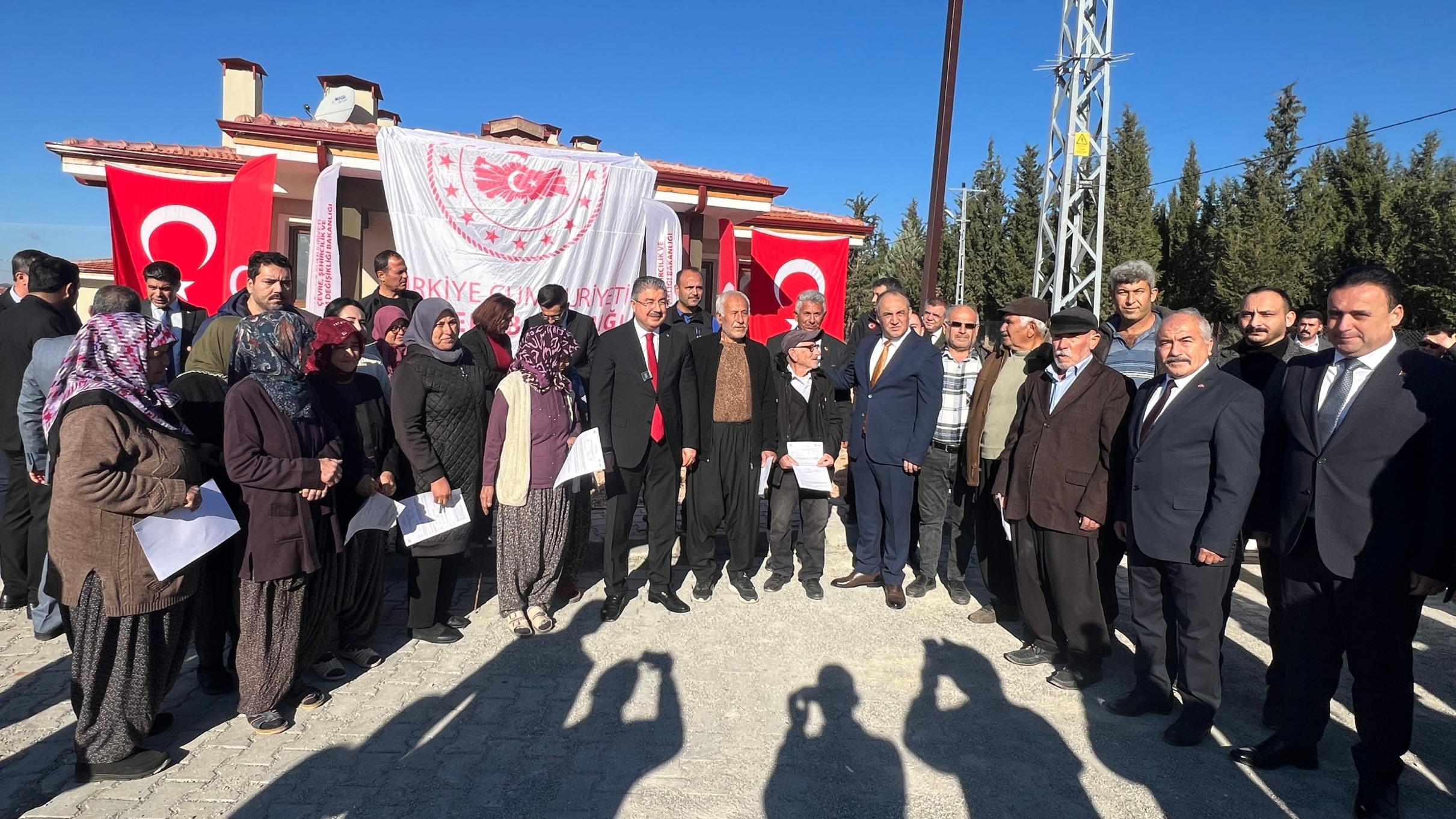 20 adet Betonarme Köy Konutu Anahtar Teslim Töreni (Düziçi- Bayındırlı Köyü)