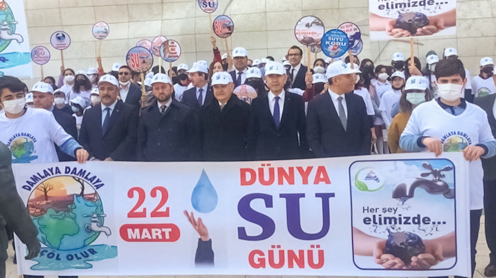 22 Mart Dünya Su Gününde İl Müdürümüz İrfan Remzi Yılmaz 