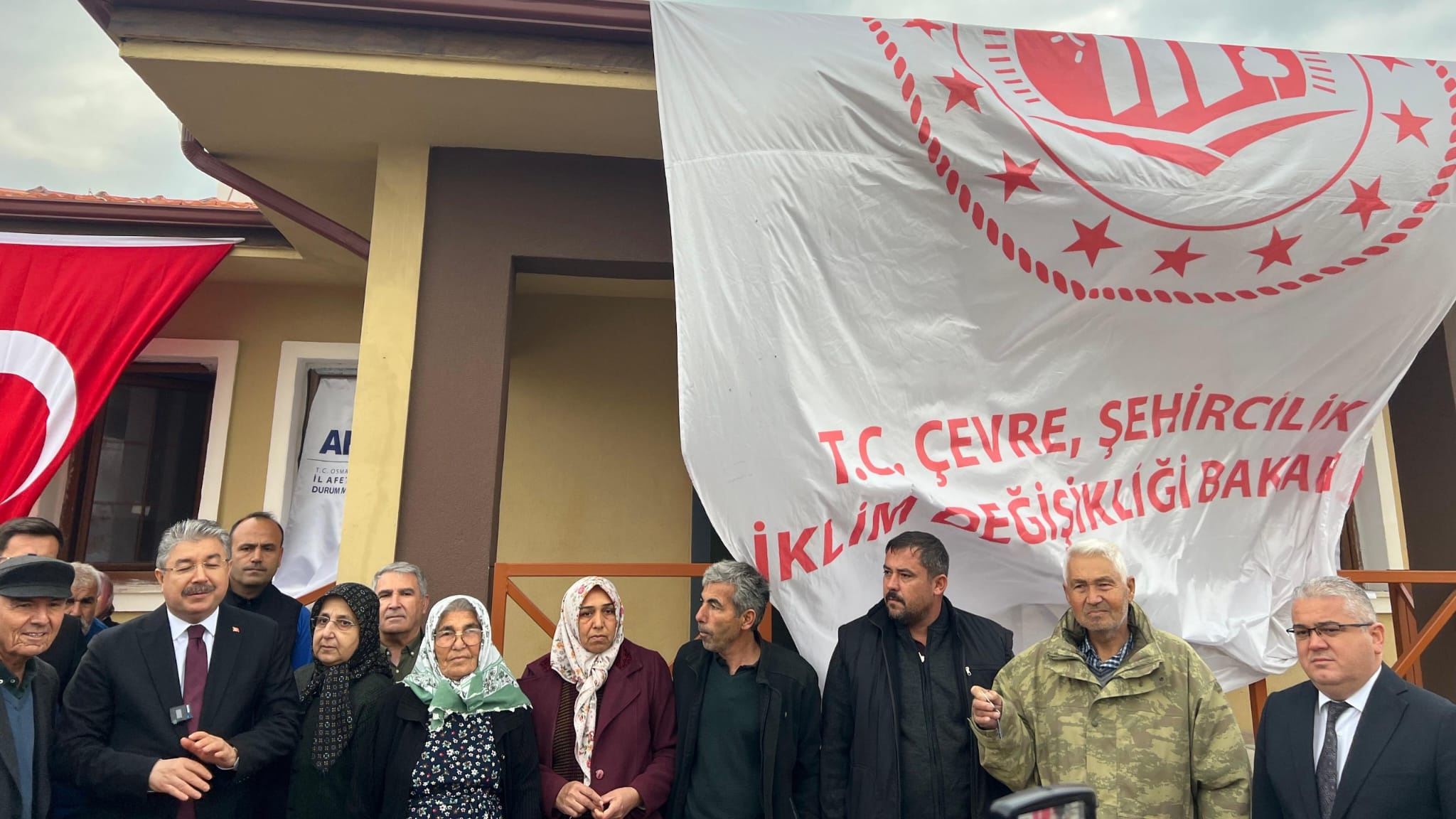 25 adet Köy Konutu Anahtar Teslim Töreni (Kazmaca Köyü)